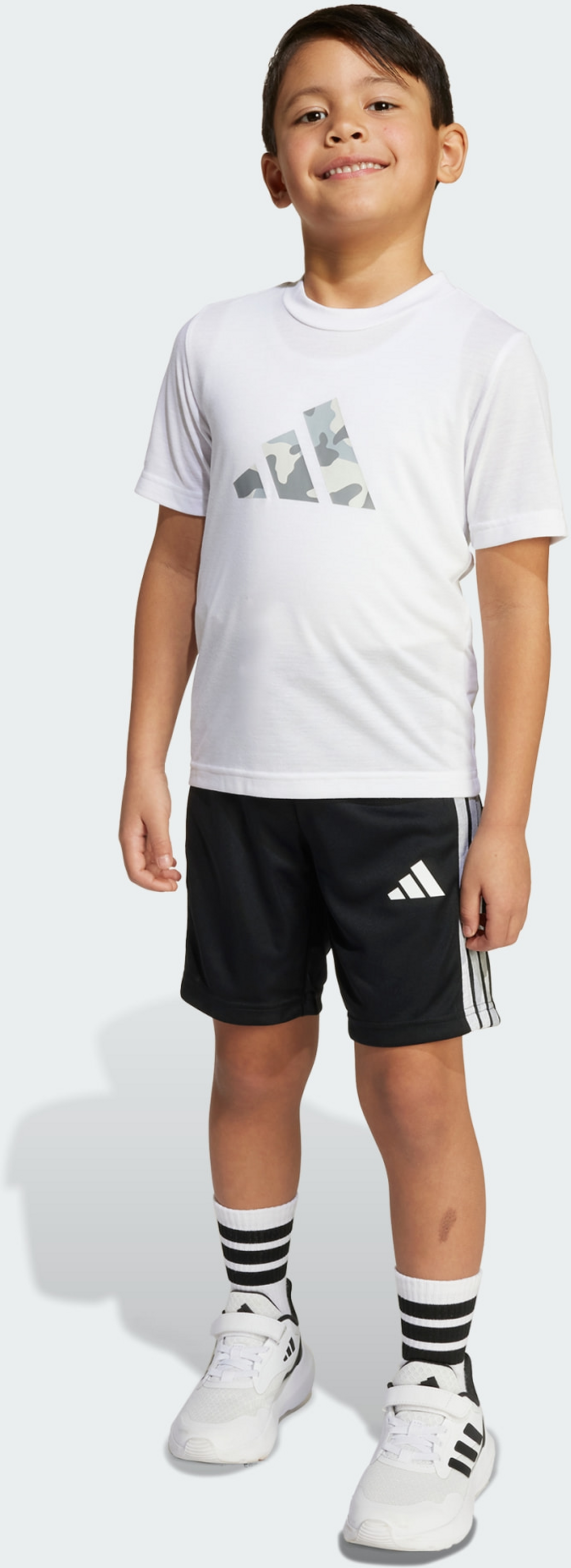 ADIDAS, Adidas Train Essentials Sats Med Kamouflagetryck För Barn