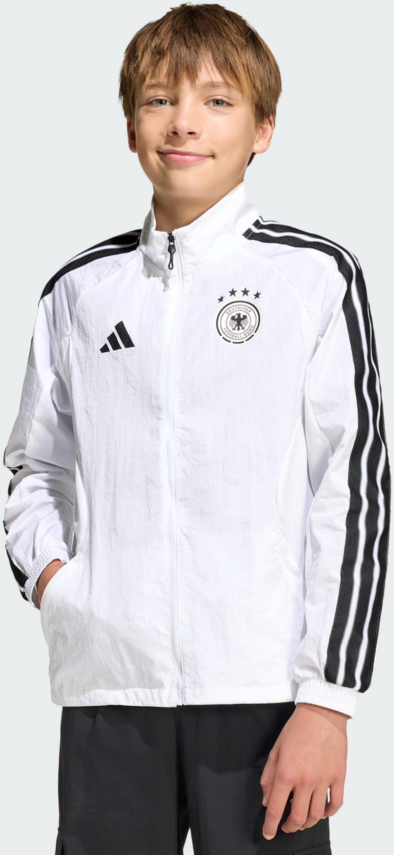ADIDAS, Adidas Tyskland Anthem Hemmajacka F&ouml;r Barn
