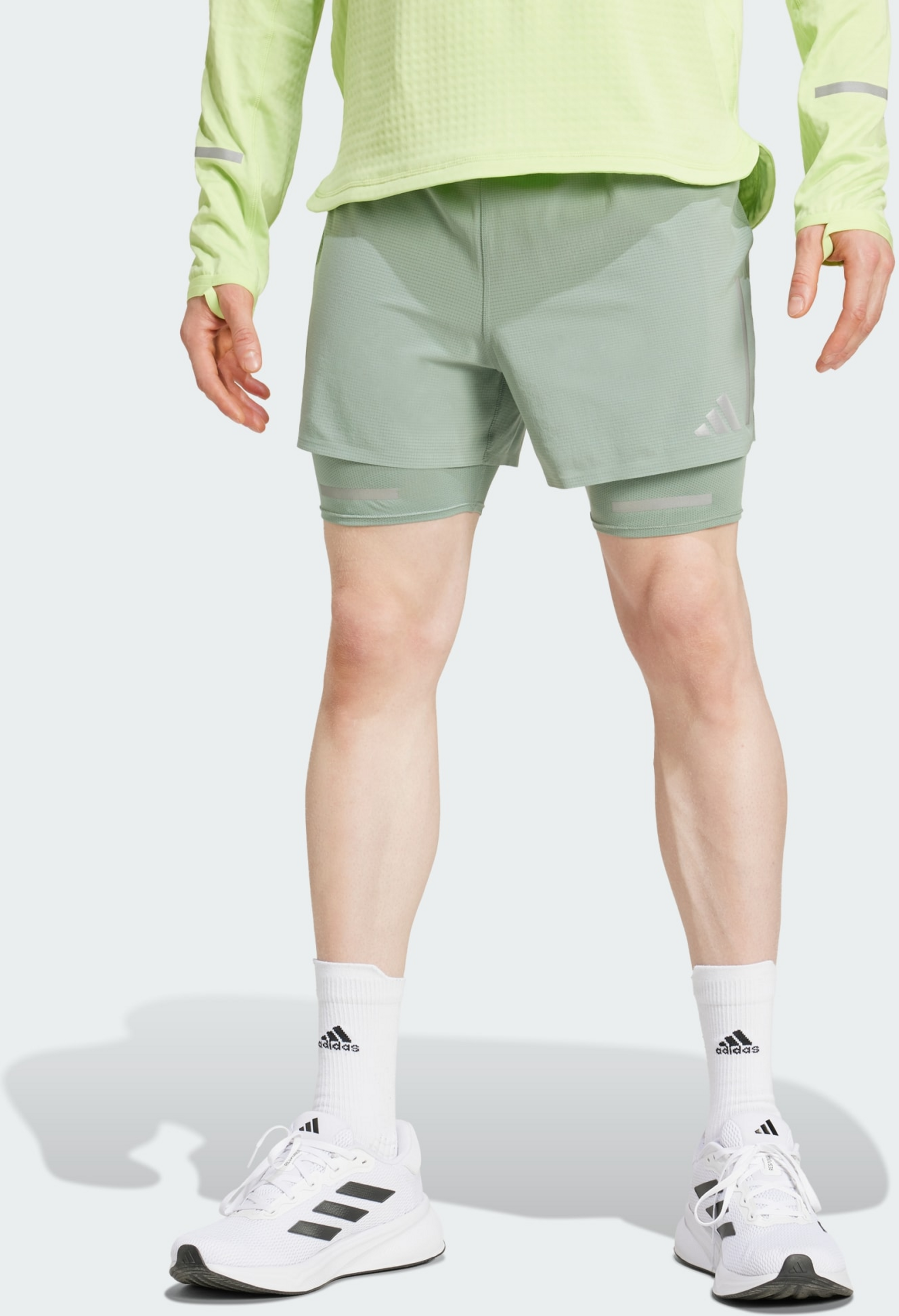 ADIDAS, Adidas Ultimate Running Reflective 2-in-1 Shorts