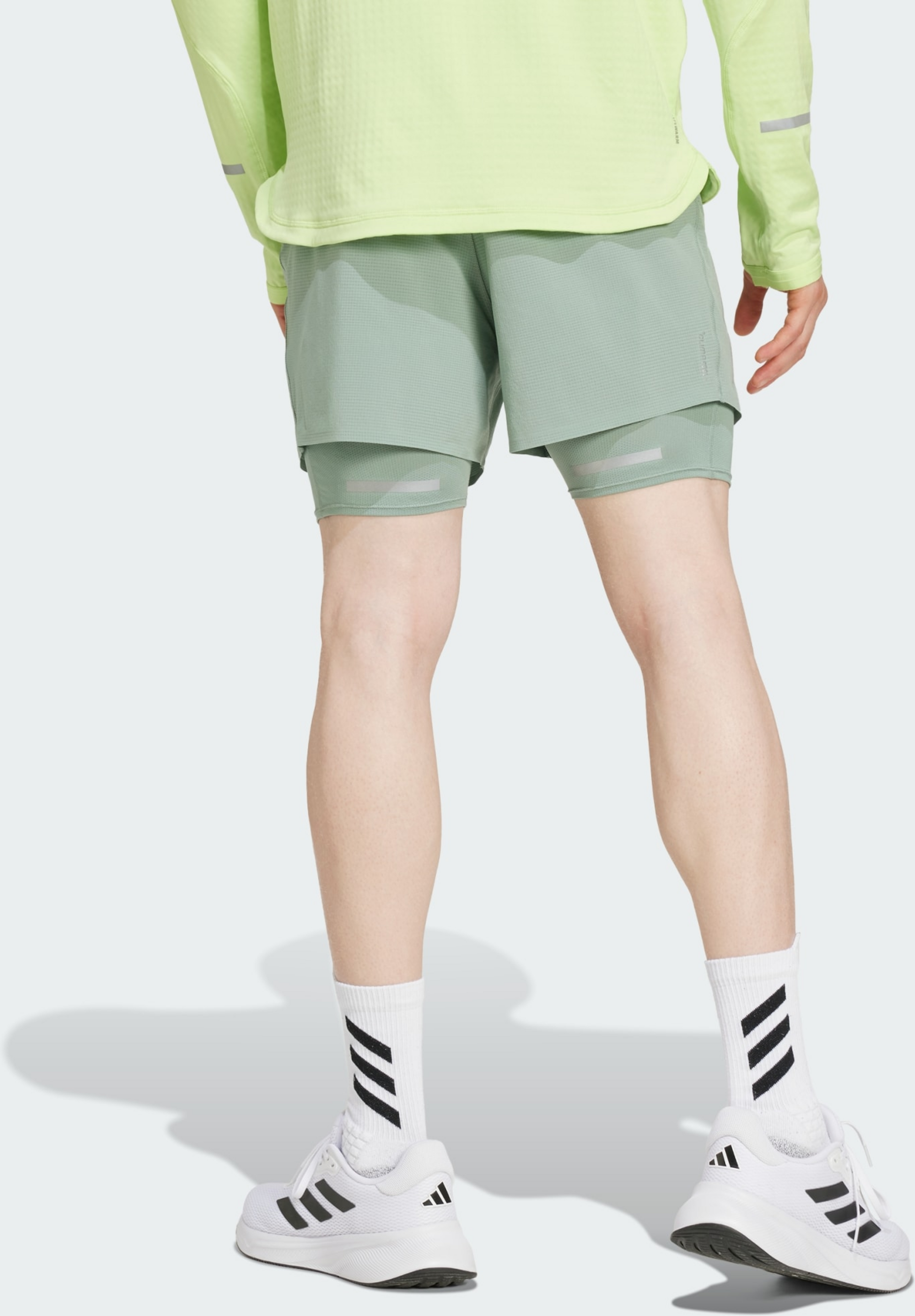 ADIDAS, Adidas Ultimate Running Reflective 2-in-1 Shorts