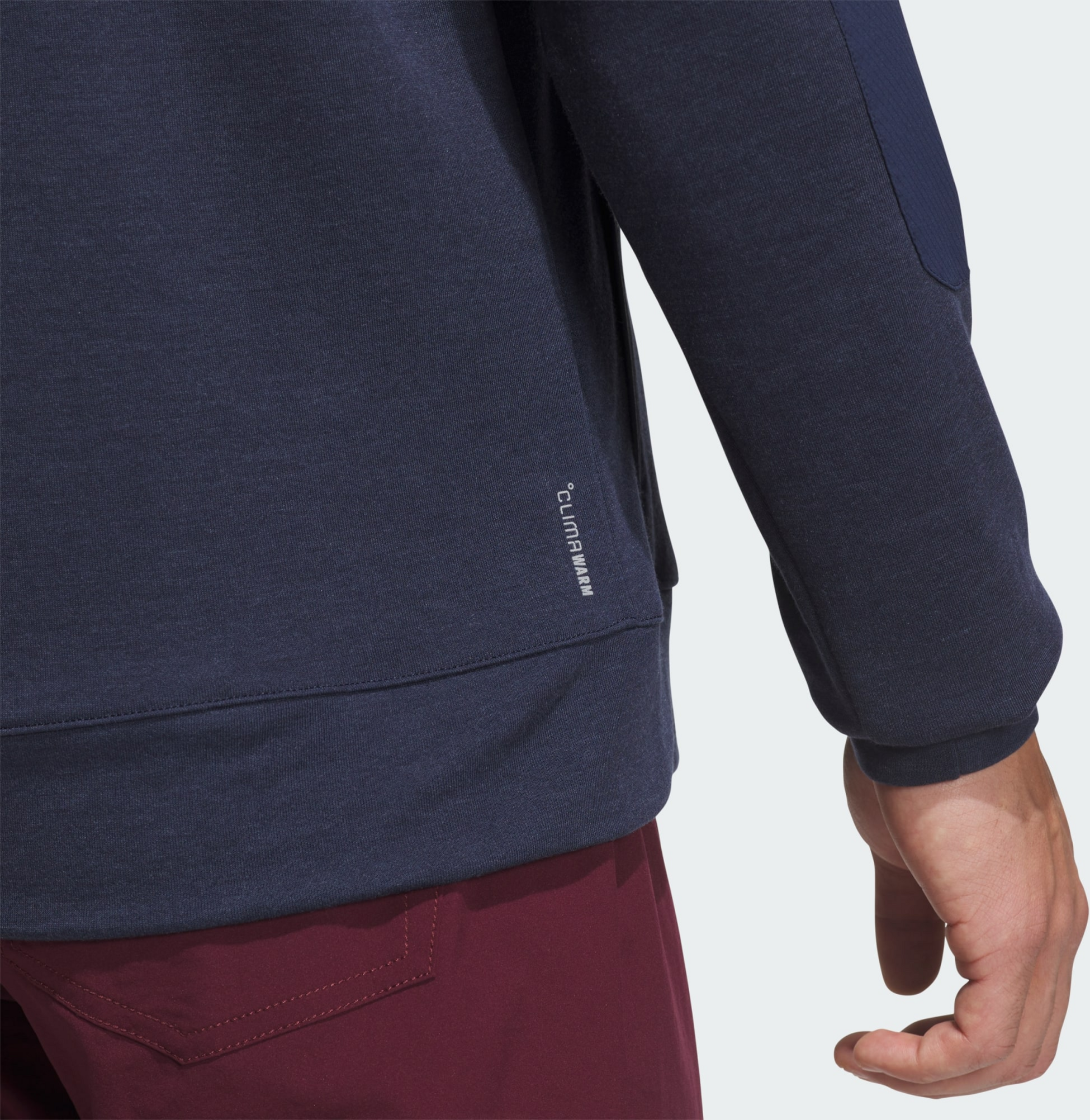 ADIDAS, Adidas Ultimate365+ Course Control Hybrid Sweatshirt Med Kvartsl&aring;ng Dragkedja