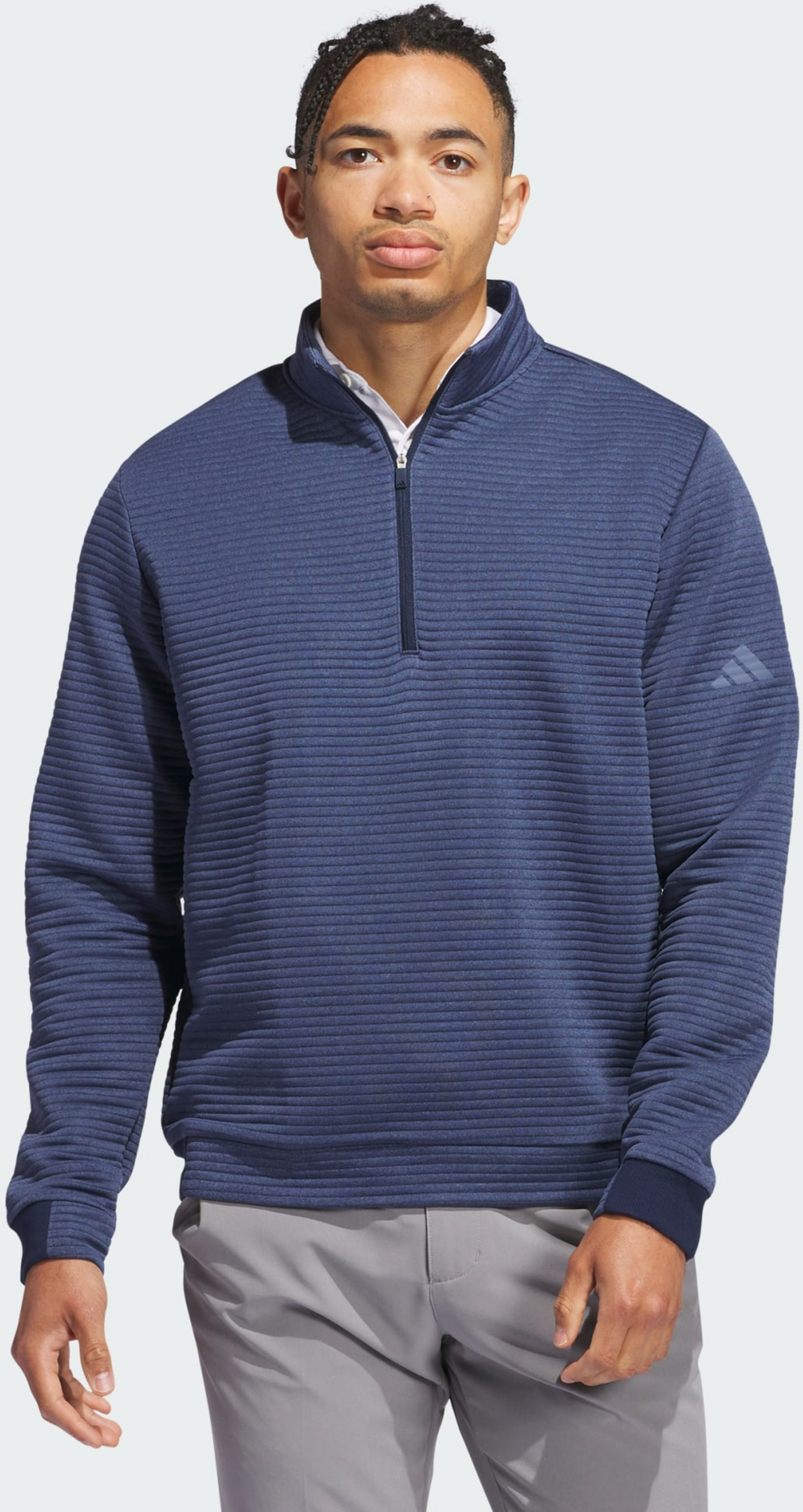 ADIDAS, Adidas Ultimate365 Dwr Textured Quarter Zip Tröja