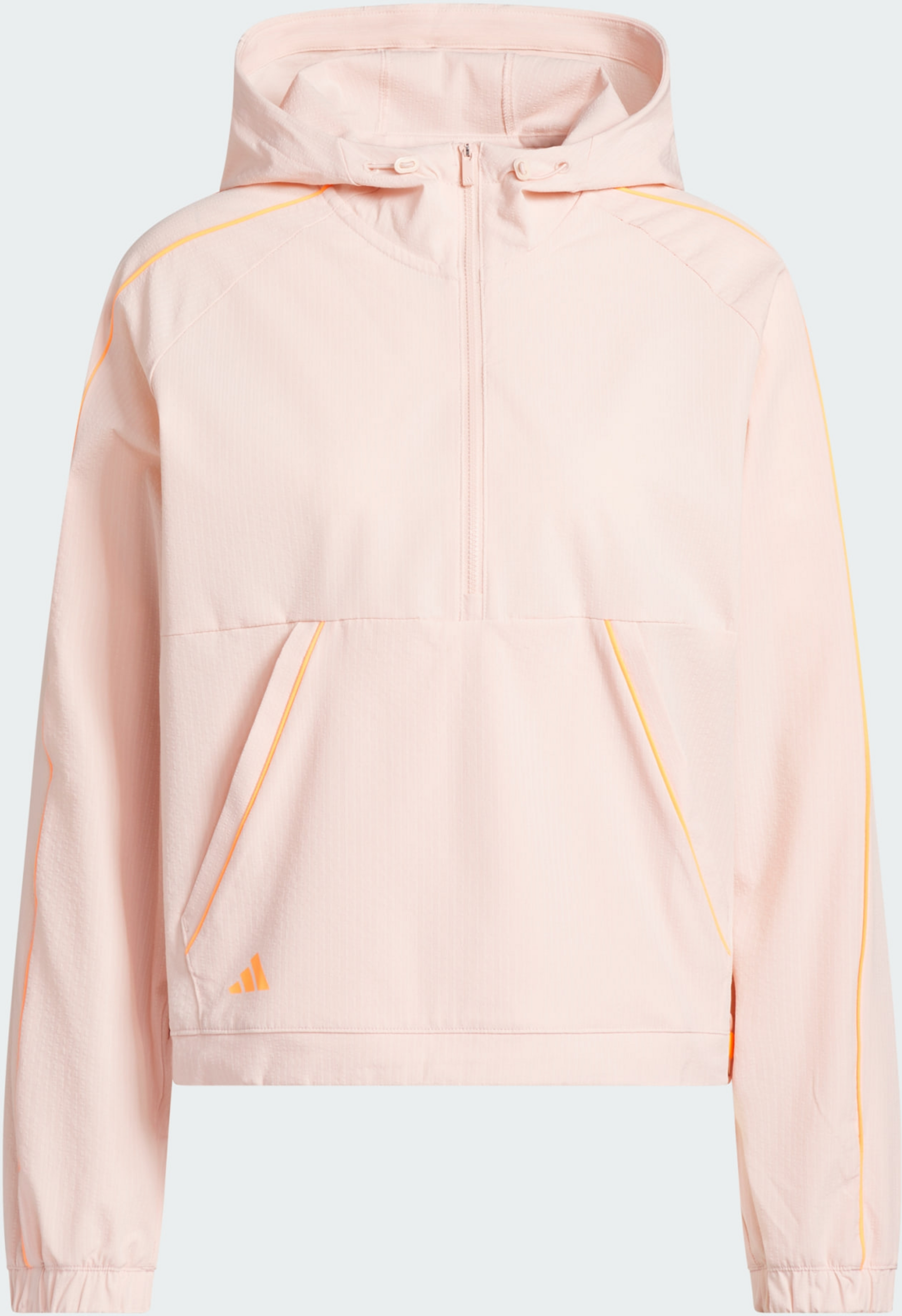 ADIDAS, Adidas Ultimate365 Seersucker Jacka Med Kvartsl&aring;ng Dragkedja