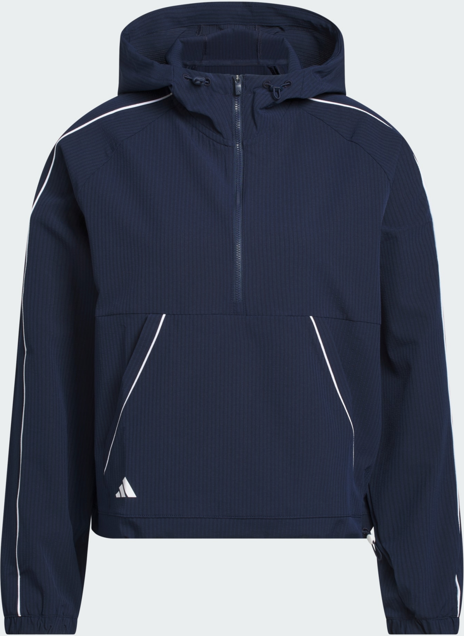 ADIDAS, Adidas Ultimate365 Seersucker Jacka Med Kvartsl&aring;ng Dragkedja