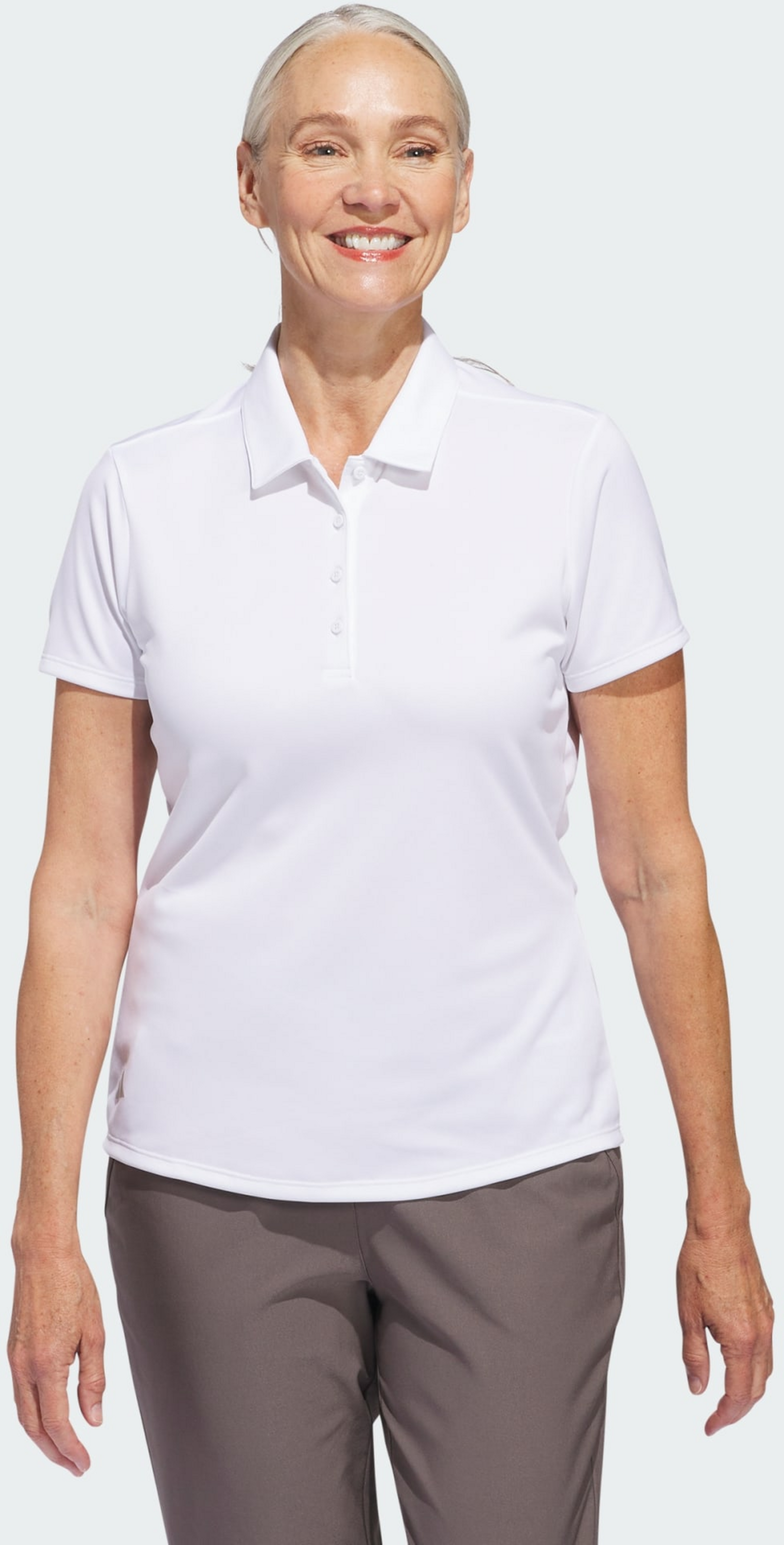 ADIDAS, Adidas Women's Solid Performance Short Sleeve Pikétröja