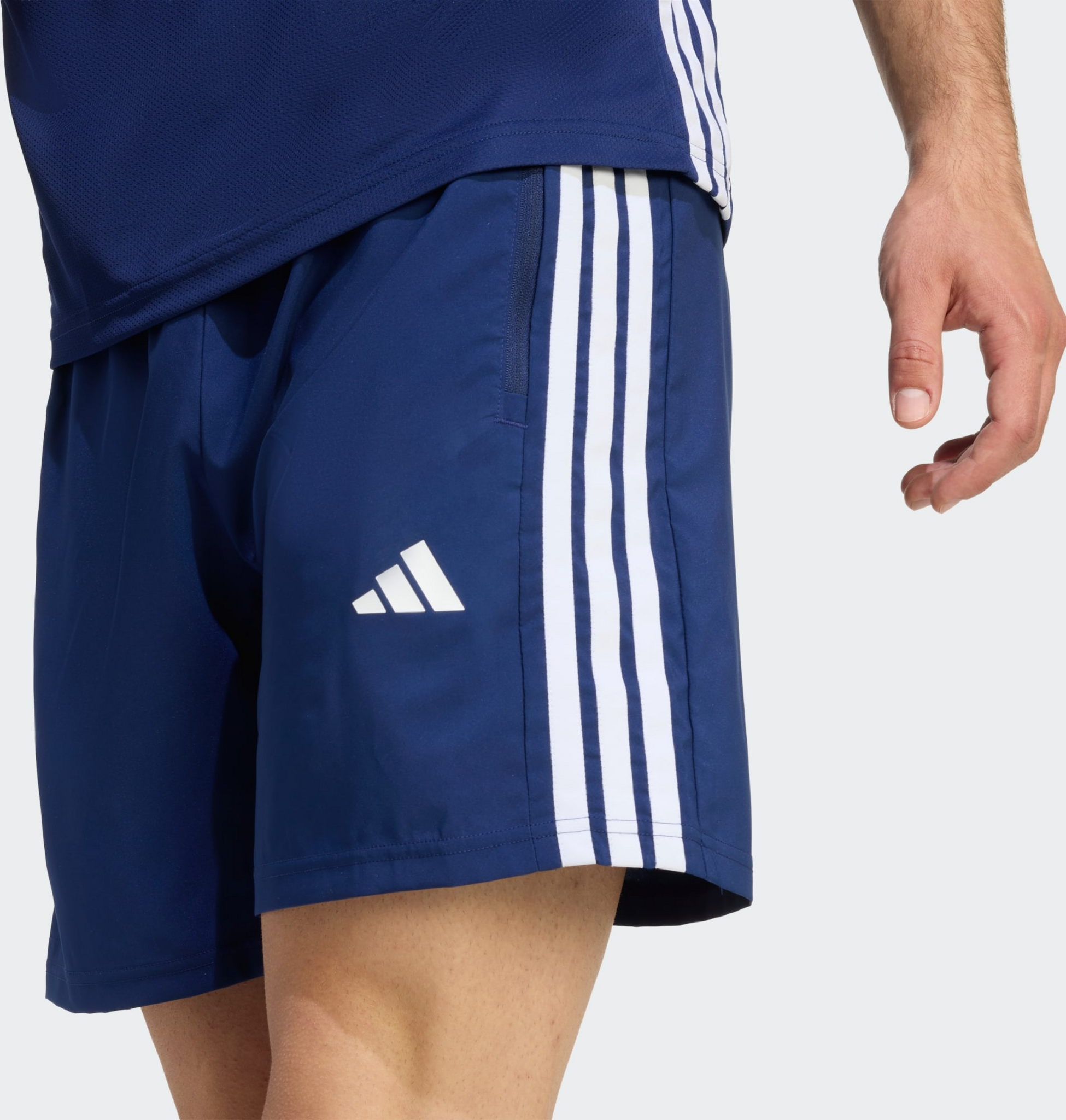 ADIDAS, Adidas Workout Essentials Base 3 Stripes Woven Shorts