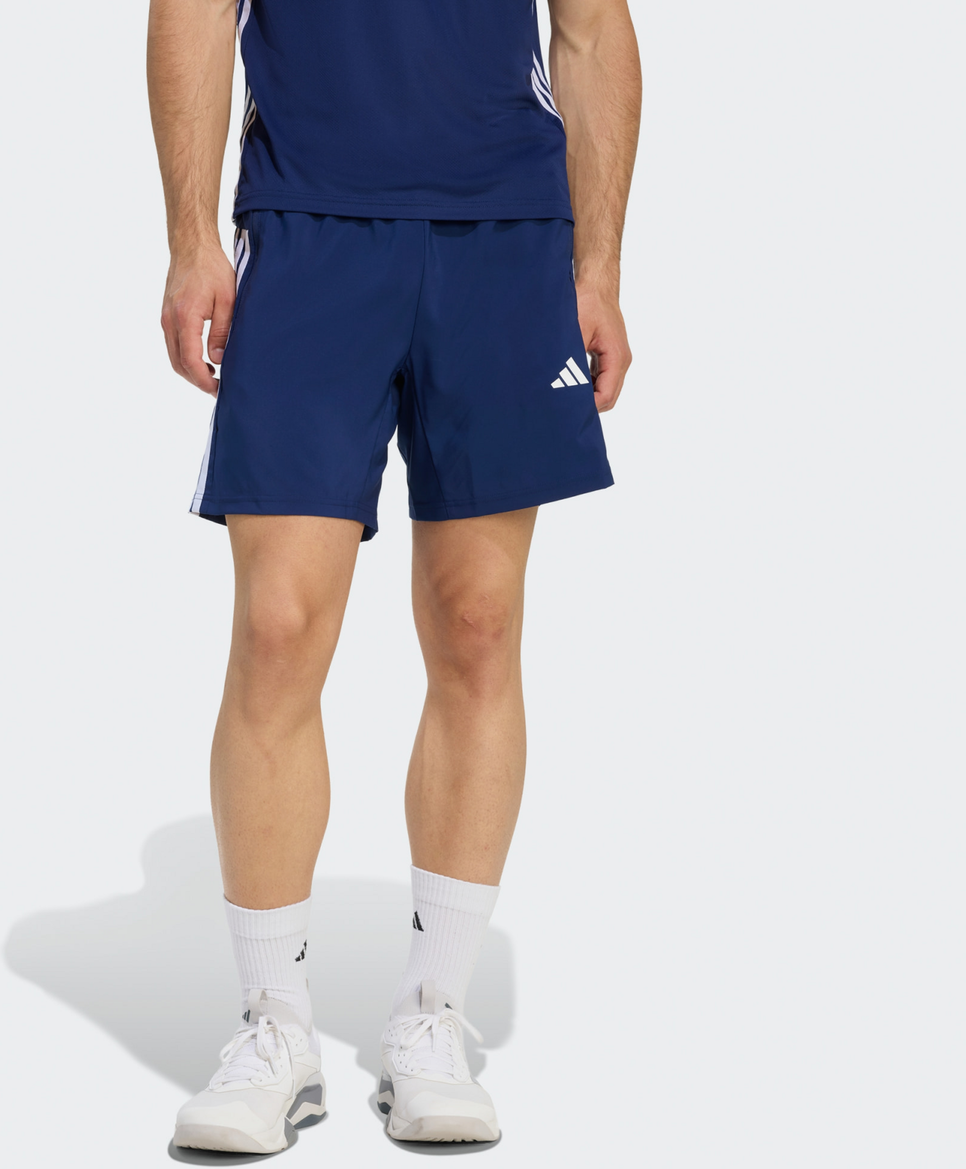 ADIDAS, Adidas Workout Essentials Base 3 Stripes Woven Shorts
