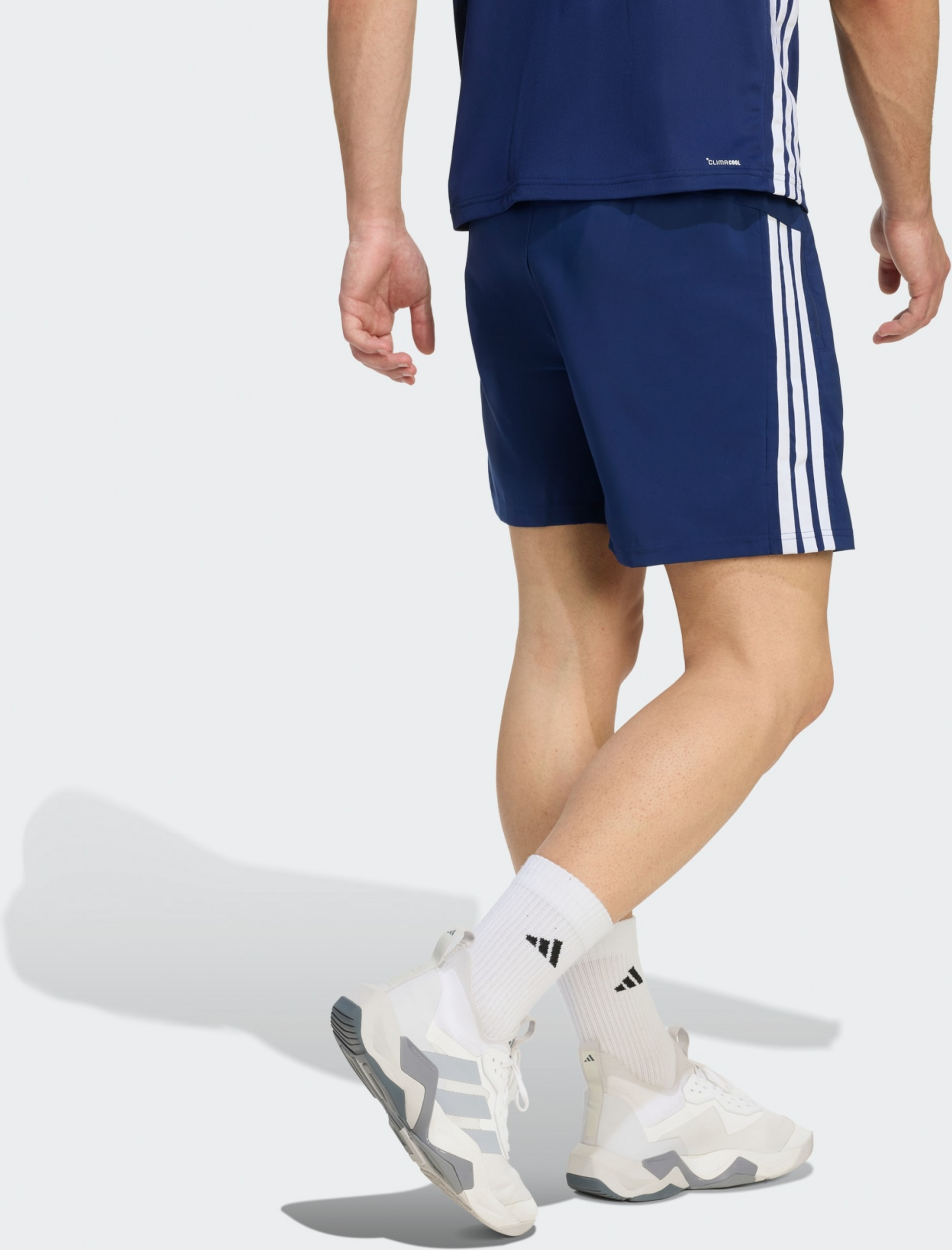 ADIDAS, Adidas Workout Essentials Base 3 Stripes Woven Shorts