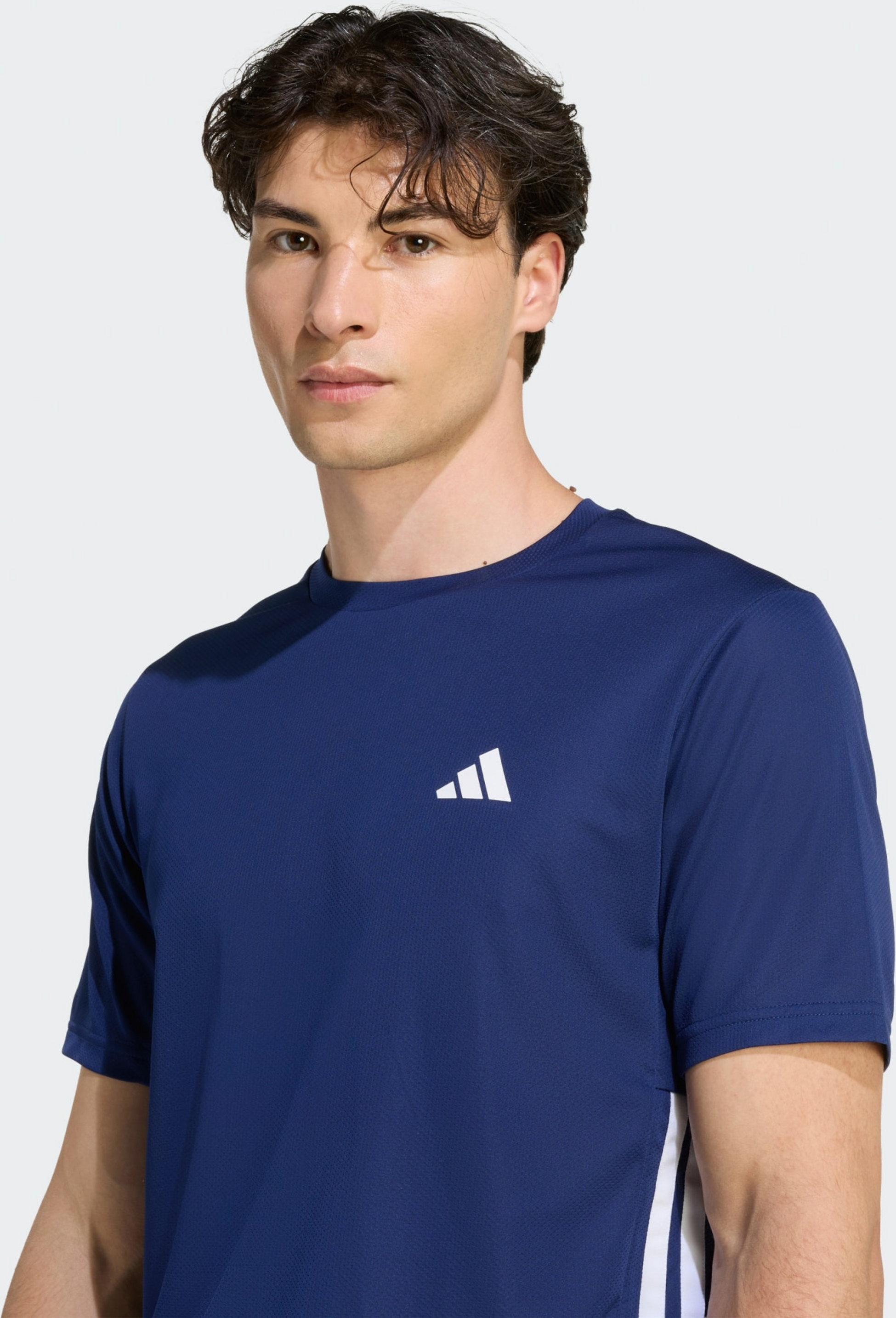 ADIDAS, Adidas Workout Essentials Base 3-stripes T-shirt