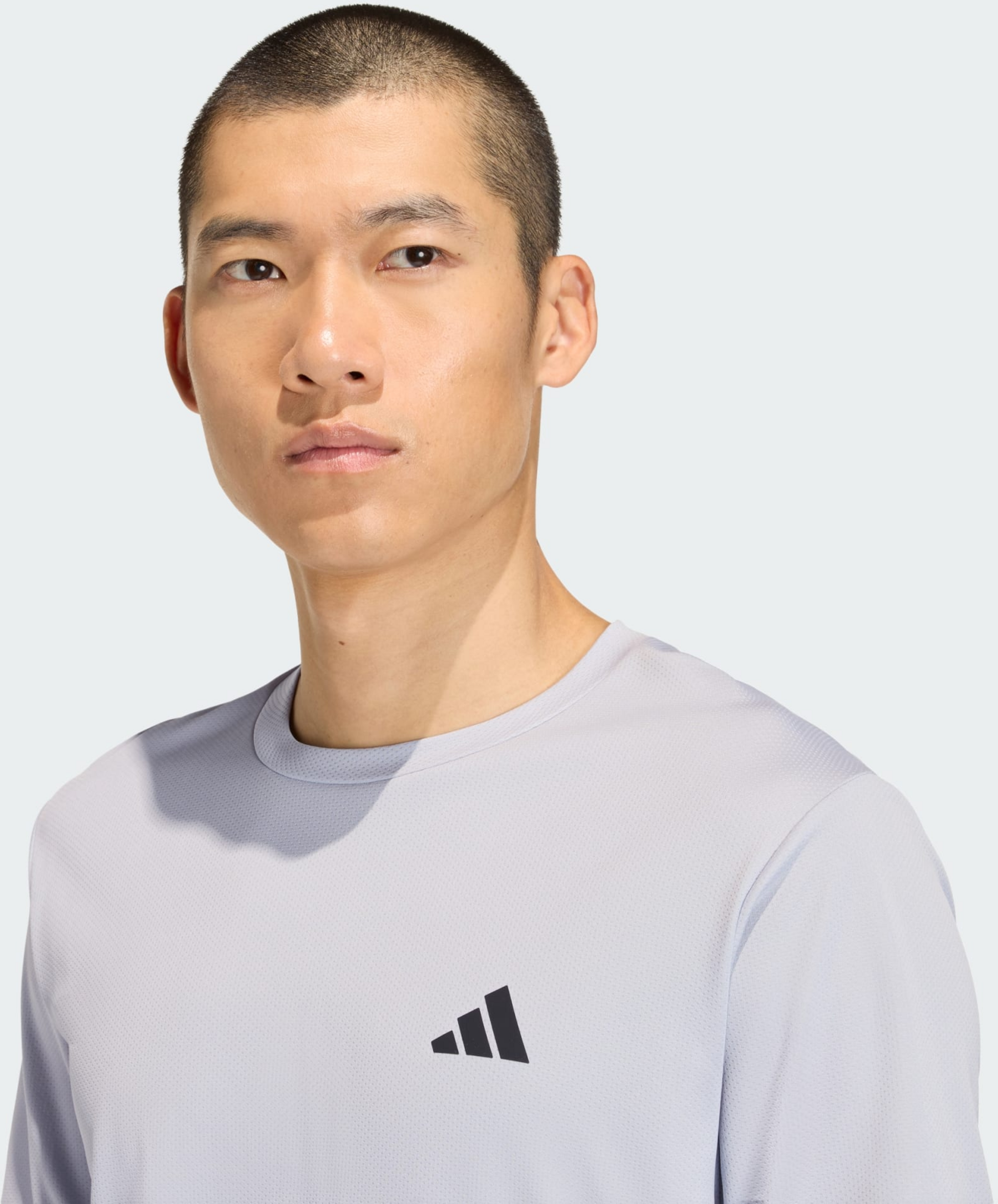 ADIDAS, Adidas Workout Essentials Base 3-stripes T-shirt