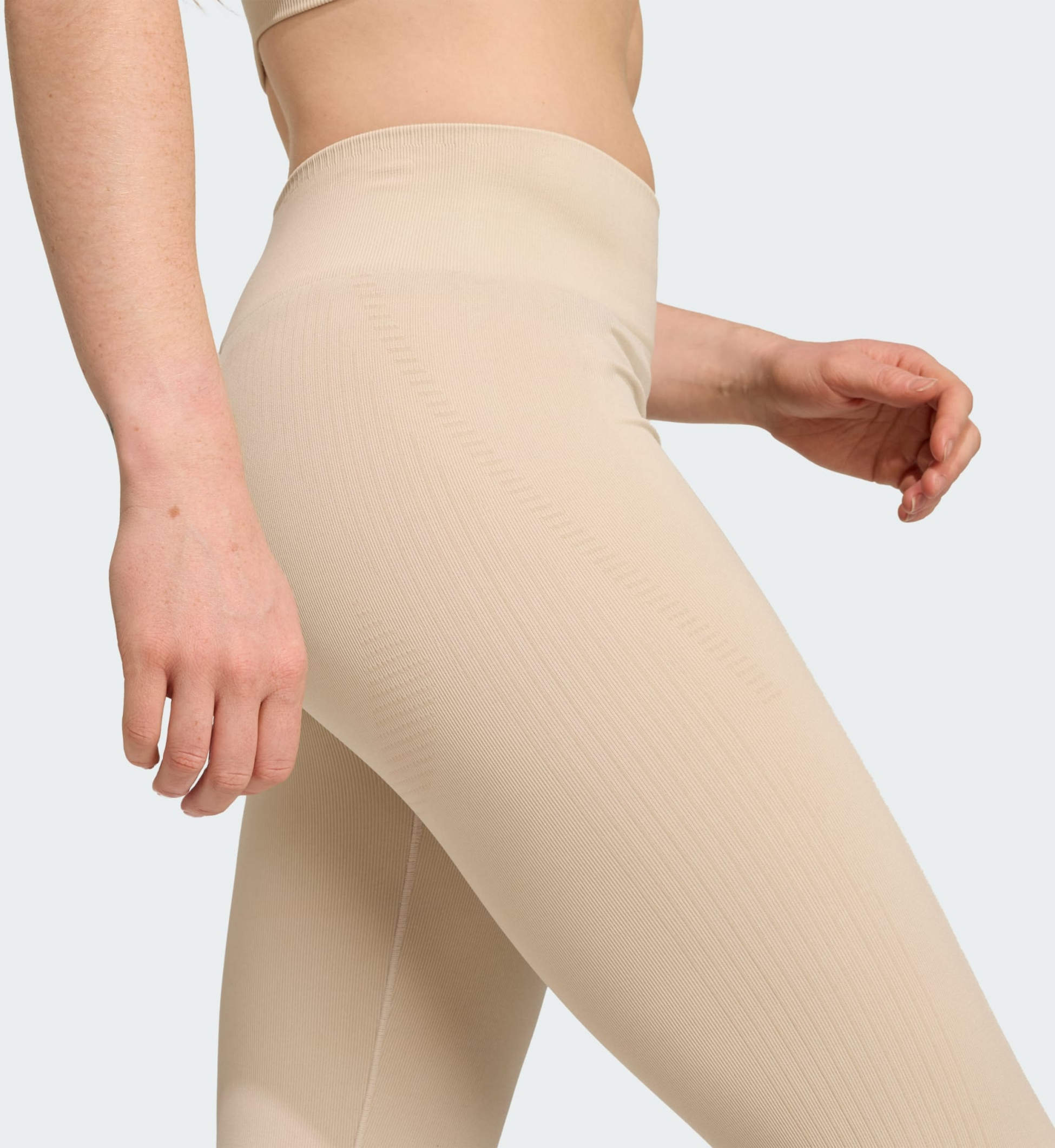 ADIDAS, Adidas Workout Essentials Full-length Knit Leggings