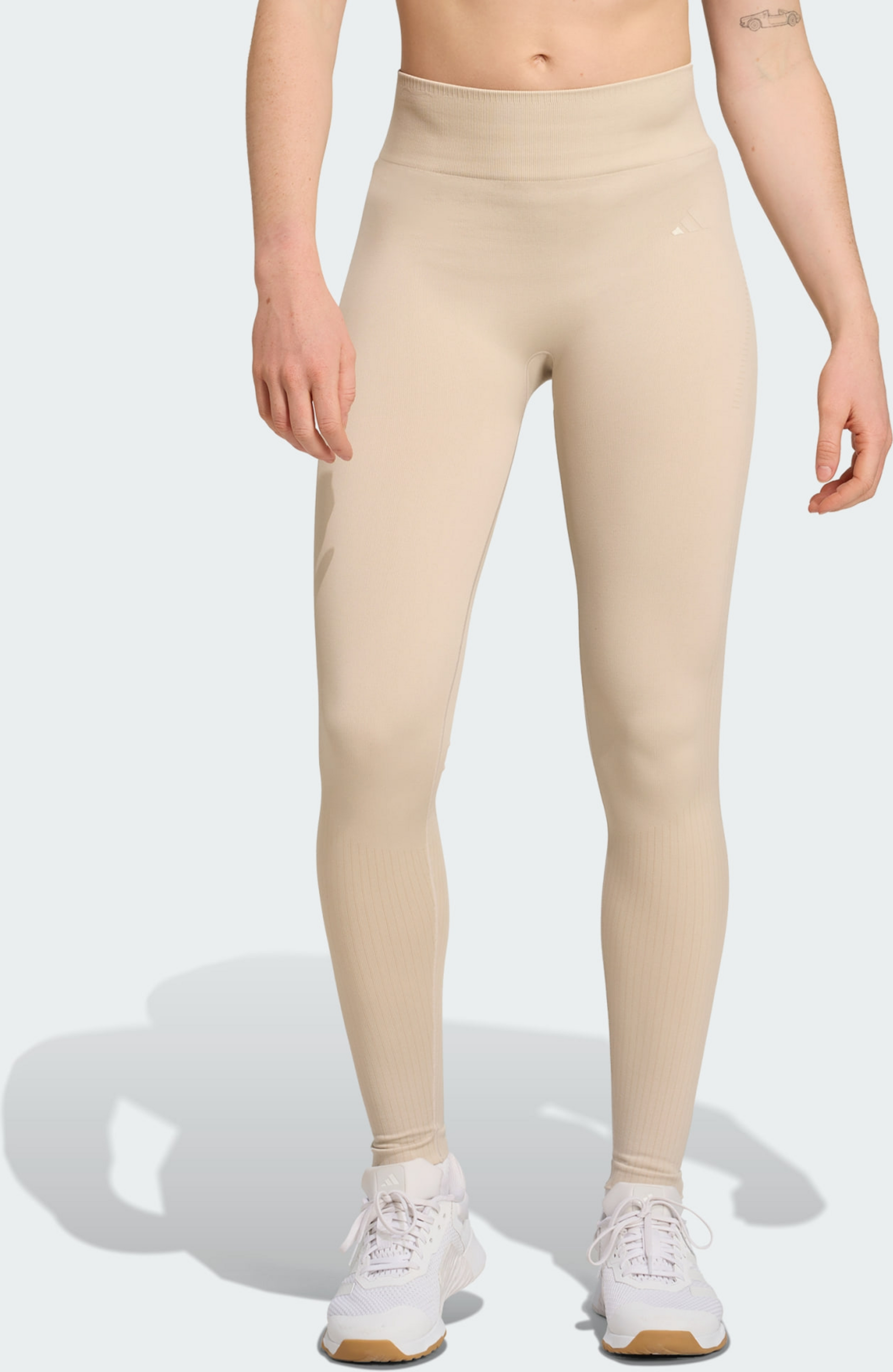 ADIDAS, Adidas Workout Essentials Full-length Knit Leggings