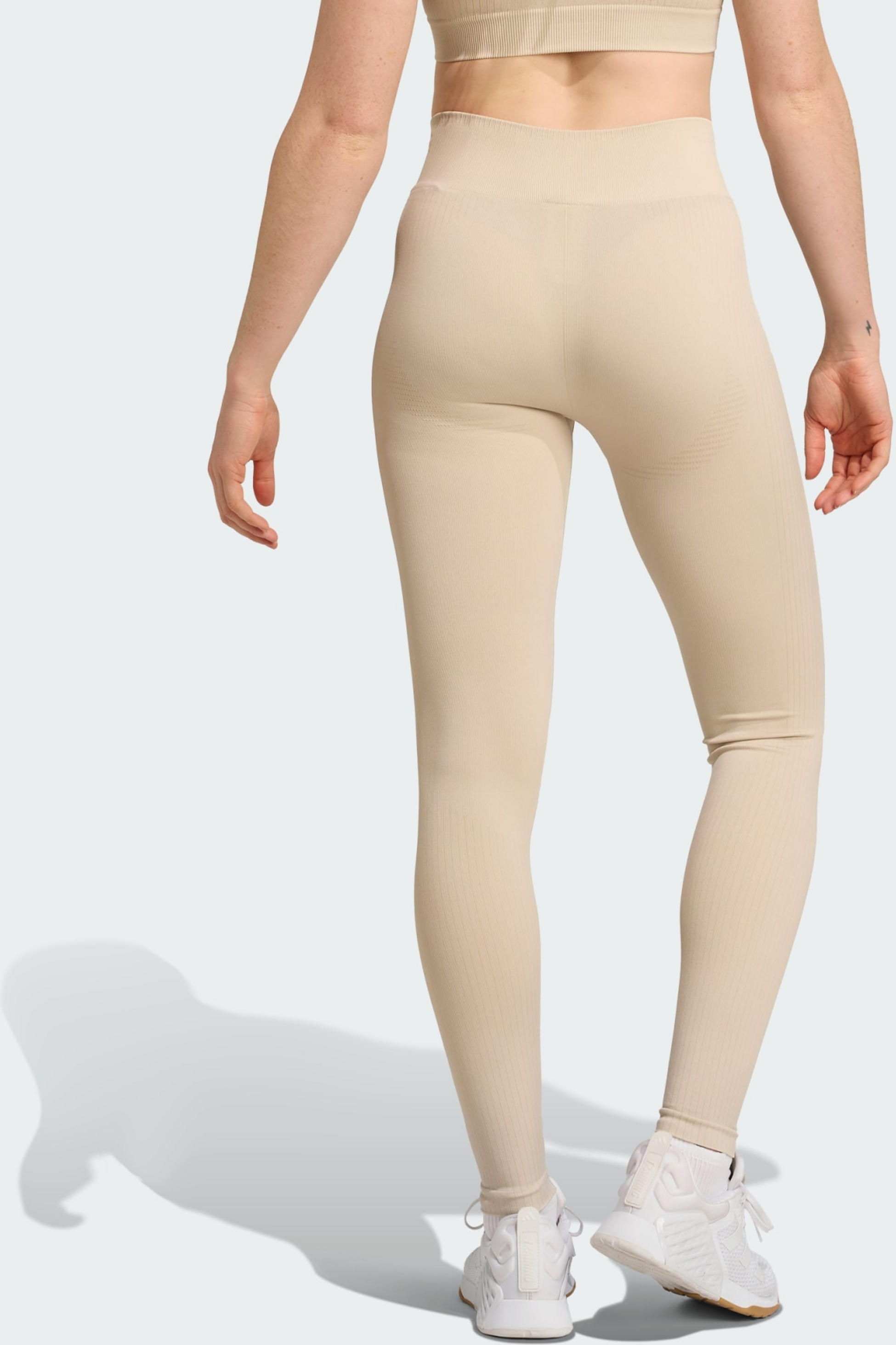 ADIDAS, Adidas Workout Essentials Full-length Knit Leggings