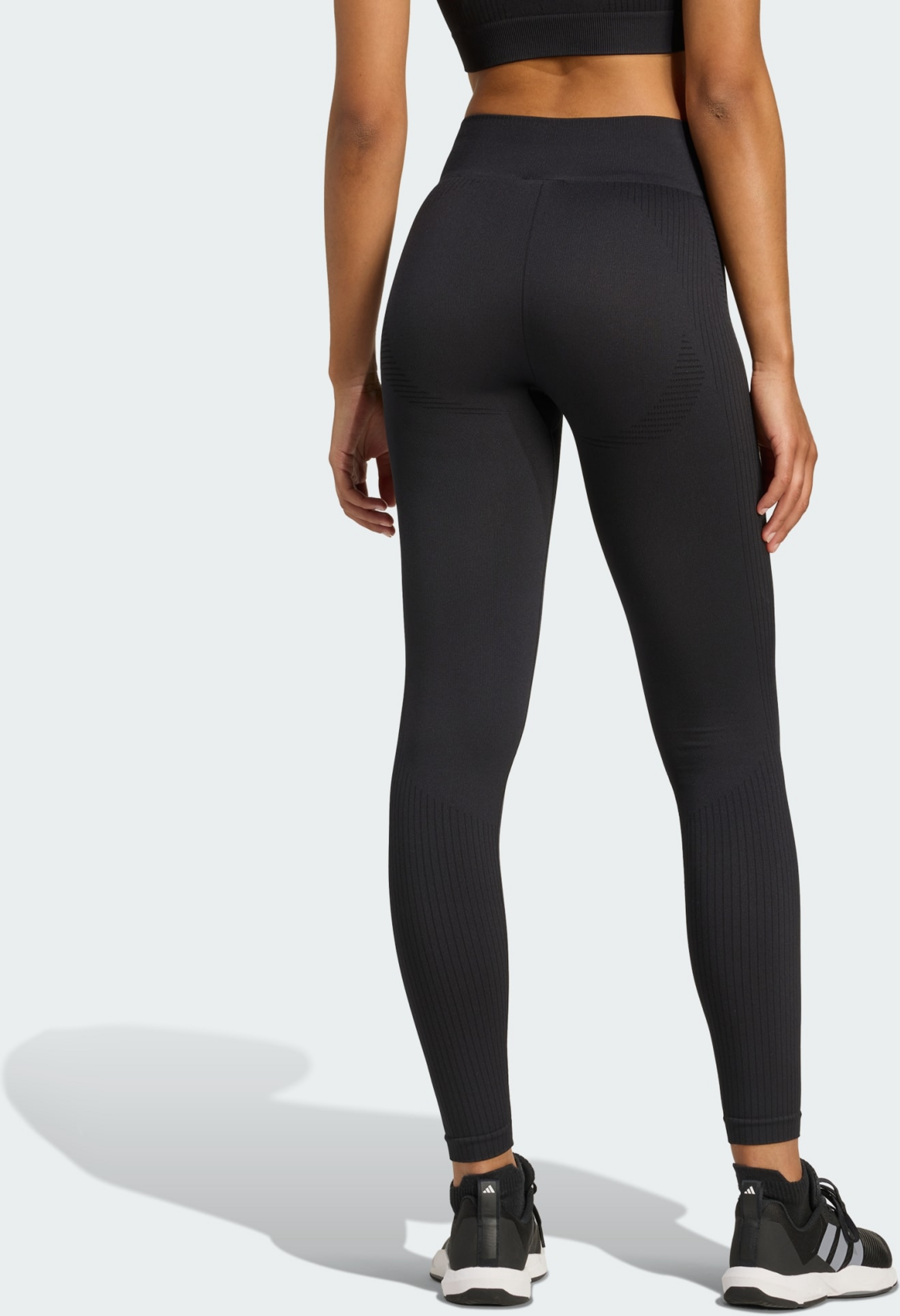 ADIDAS, Adidas Workout Essentials Full-length Knit Leggings