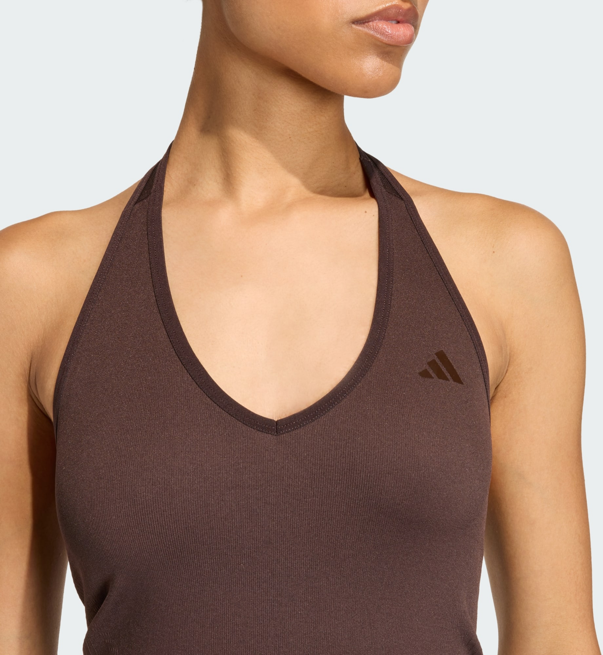 ADIDAS, Adidas Workout Essentials Knit Halterneck T-shirt