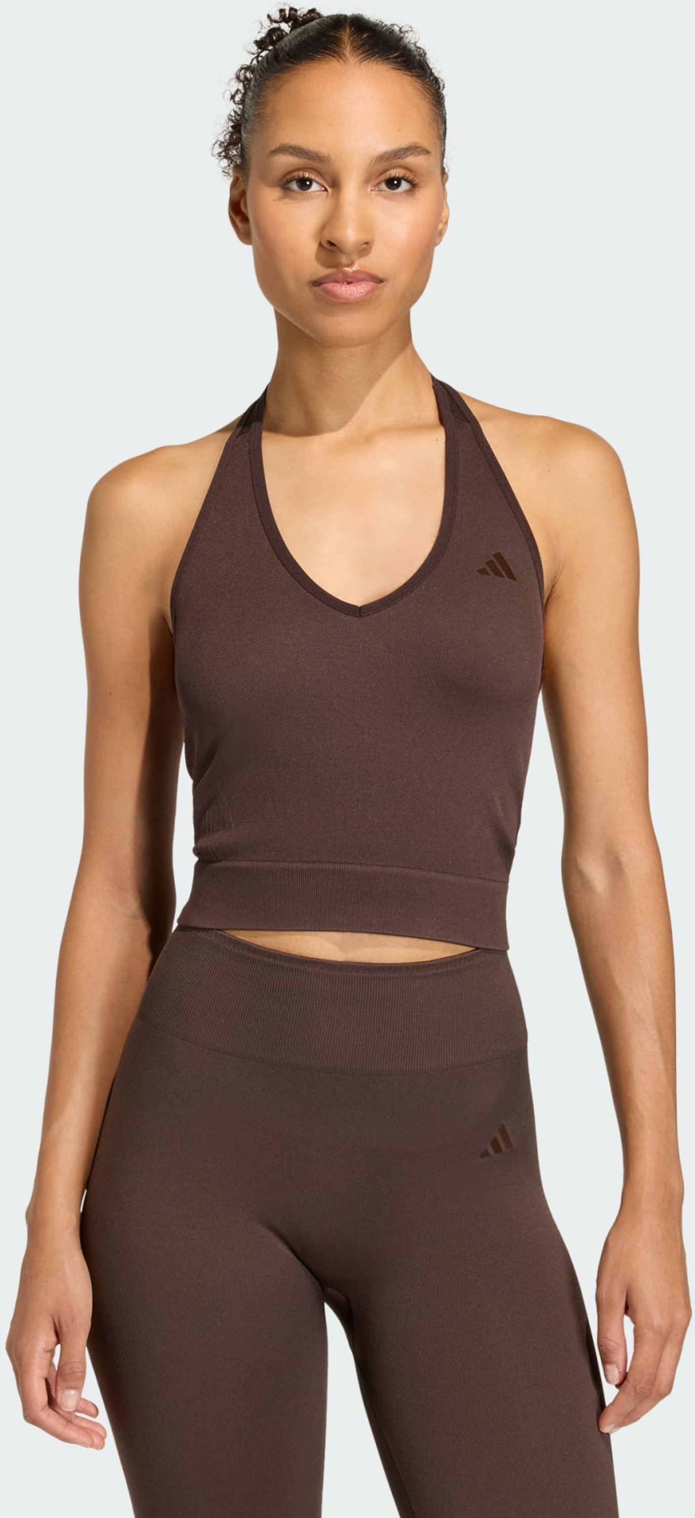 ADIDAS, Adidas Workout Essentials Knit Halterneck T-shirt