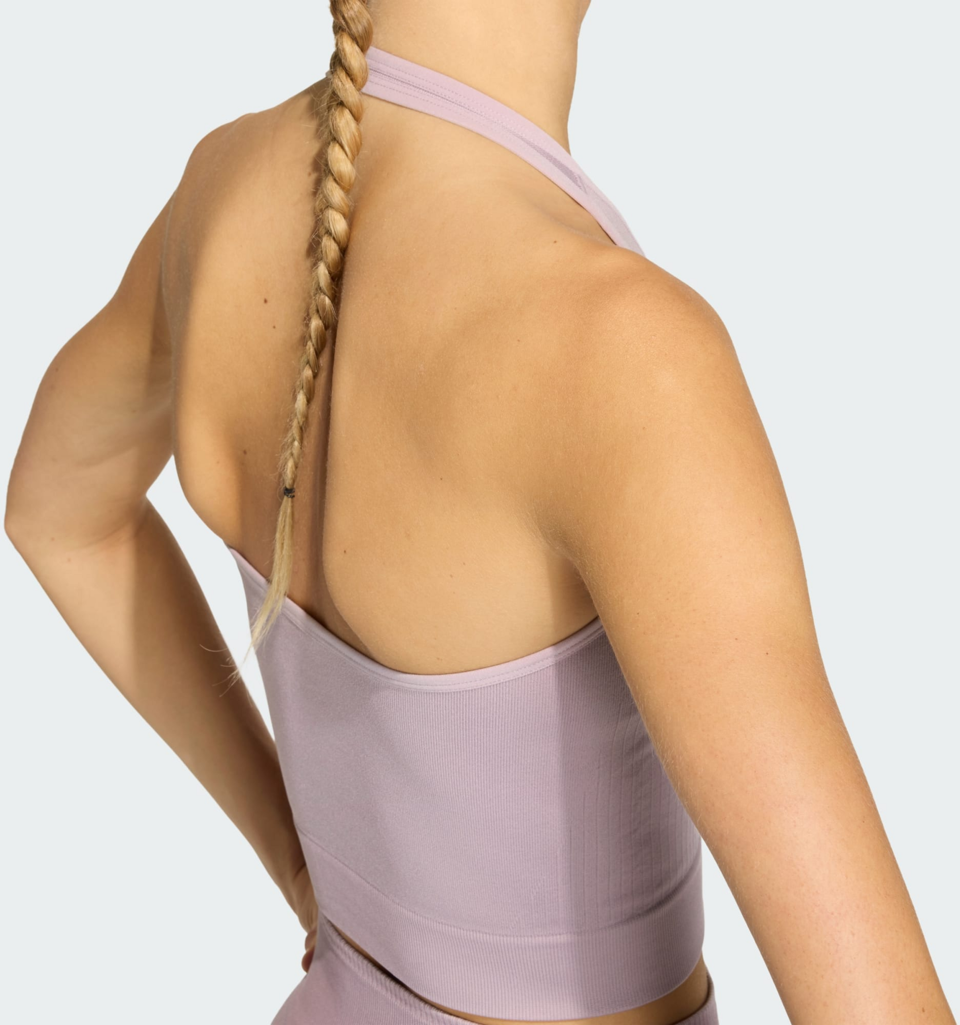 ADIDAS, Adidas Workout Essentials Knit Halterneck T-shirt