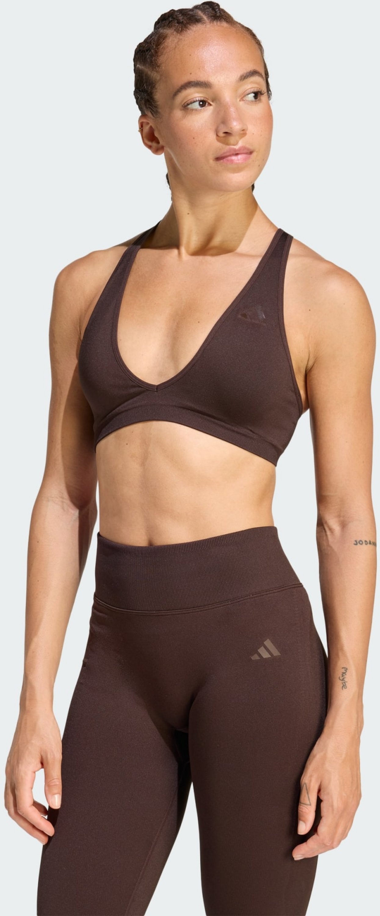 ADIDAS, Adidas Workout Essentials Knit Light Support Bh