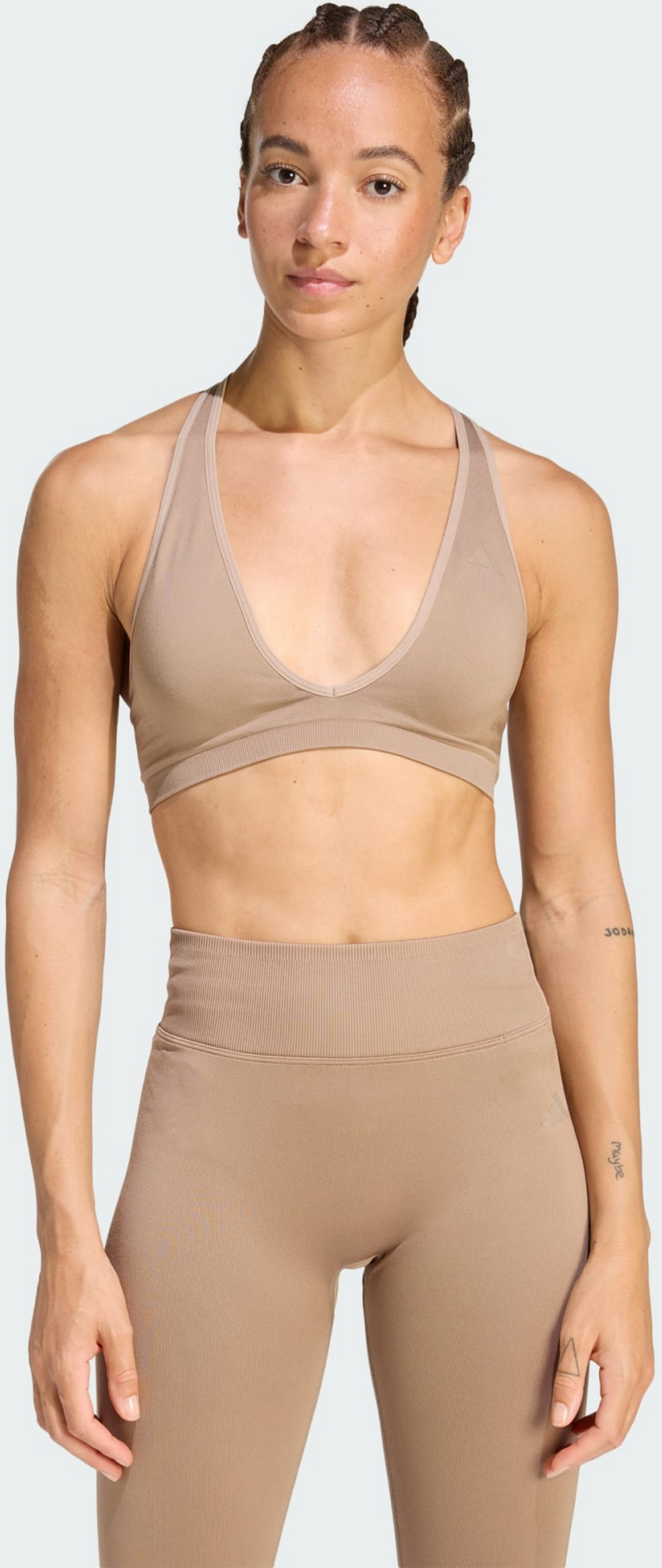 ADIDAS, Adidas Workout Essentials Knit Light Support Bh