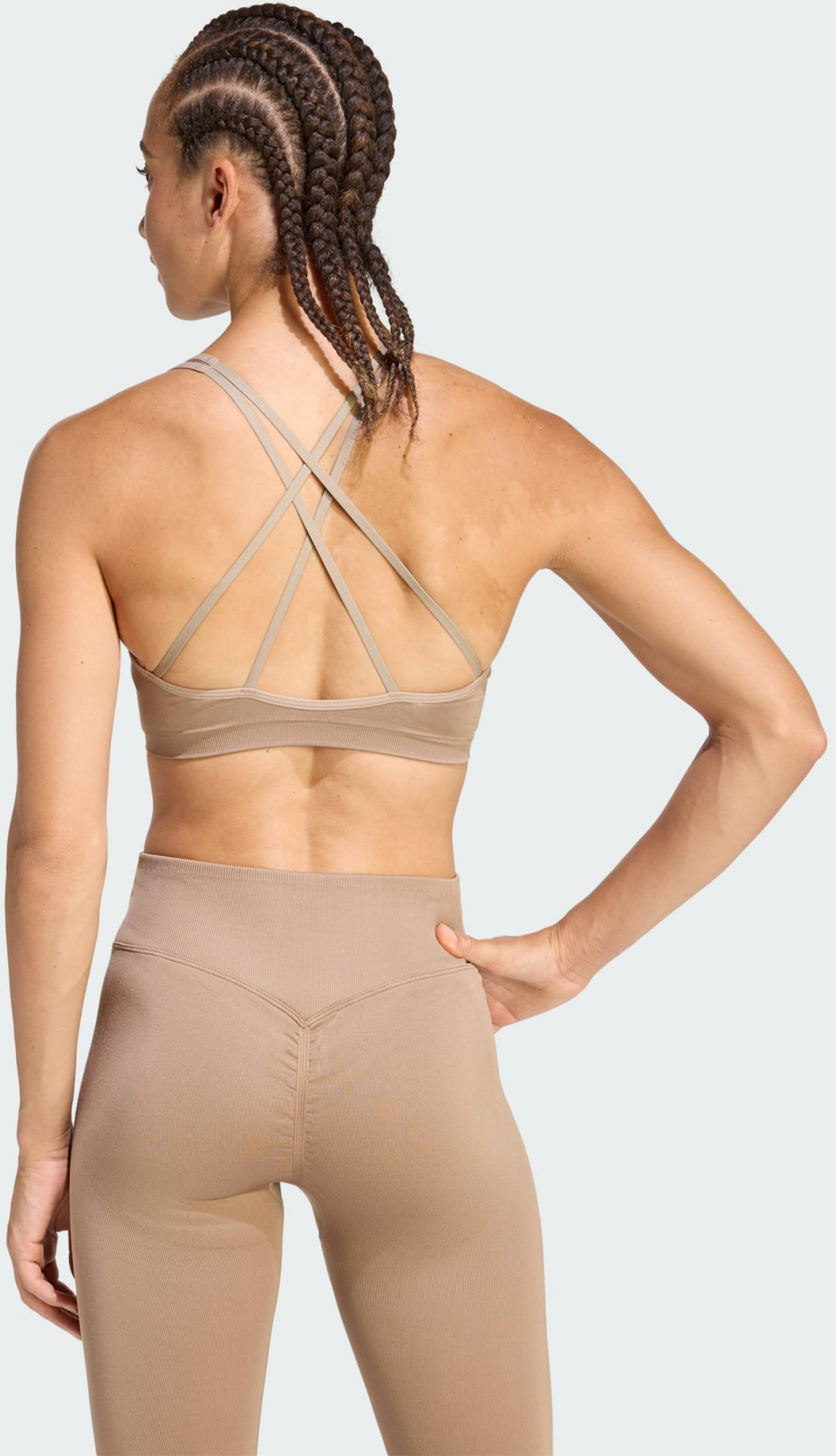 ADIDAS, Adidas Workout Essentials Knit Light Support Bh