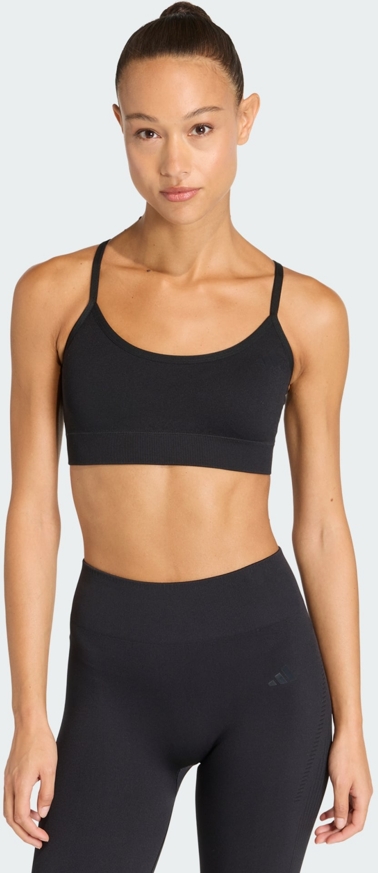 ADIDAS, Adidas Workout Essentials Knit Light Support Padded Bh