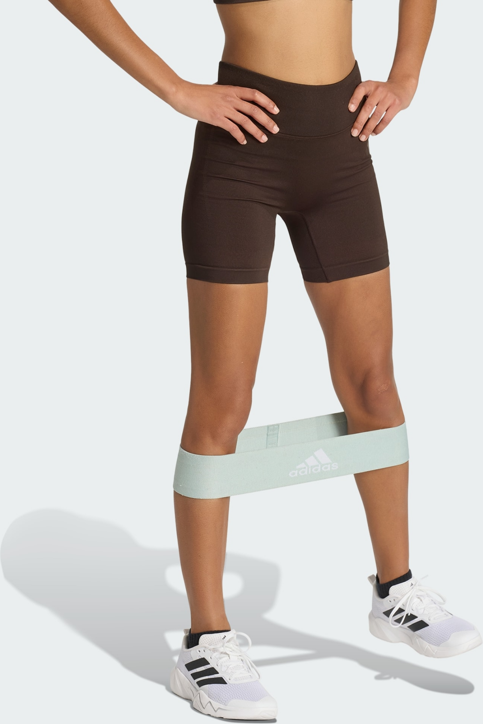 ADIDAS, Adidas Workout Essentials Knit Scrunch 5 Inch Leggings