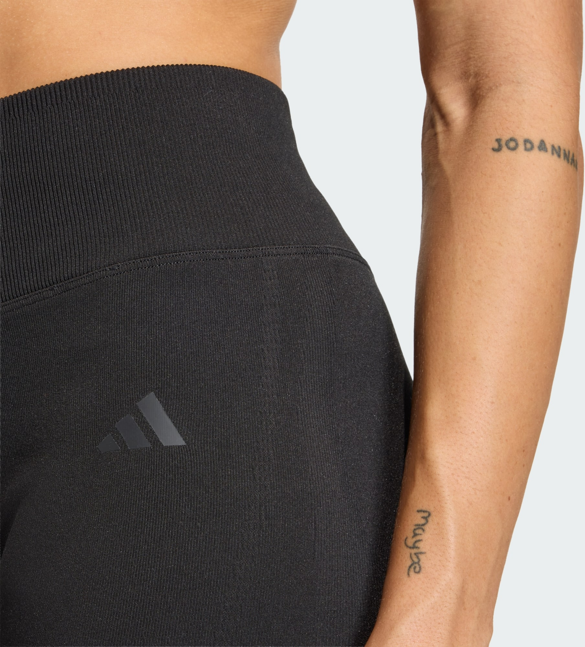 ADIDAS, Adidas Workout Essentials Knit Scrunch 5 Inch Leggings