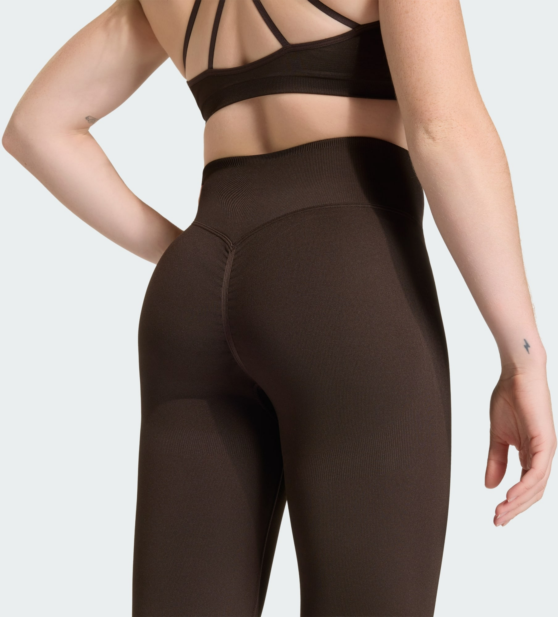 ADIDAS, Adidas Workout Essentials Knit Scrunch 7/8 Leggings