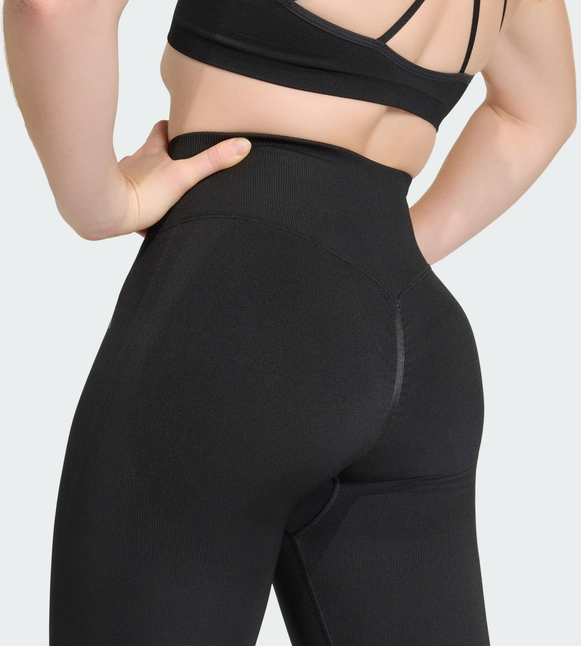 ADIDAS, Adidas Workout Essentials Knit Scrunch 7/8 Leggings