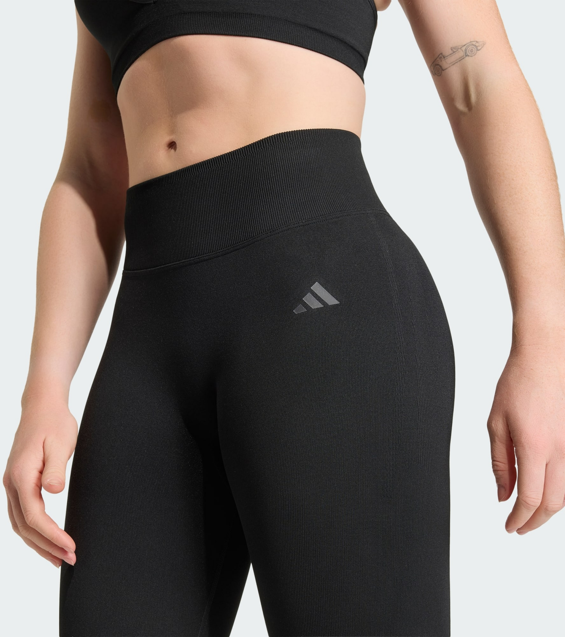 ADIDAS, Adidas Workout Essentials Knit Scrunch 7/8 Leggings