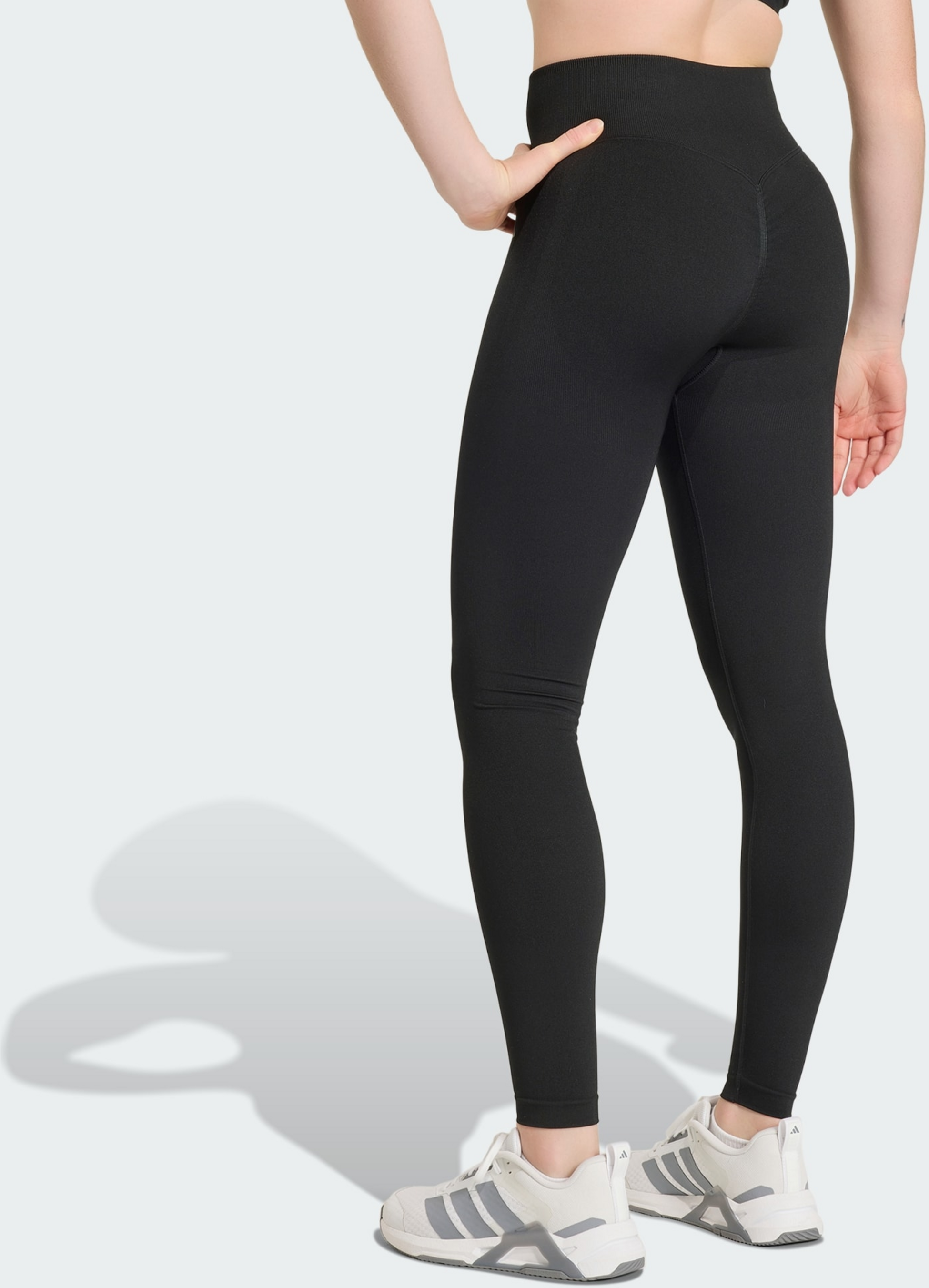 ADIDAS, Adidas Workout Essentials Knit Scrunch 7/8 Leggings