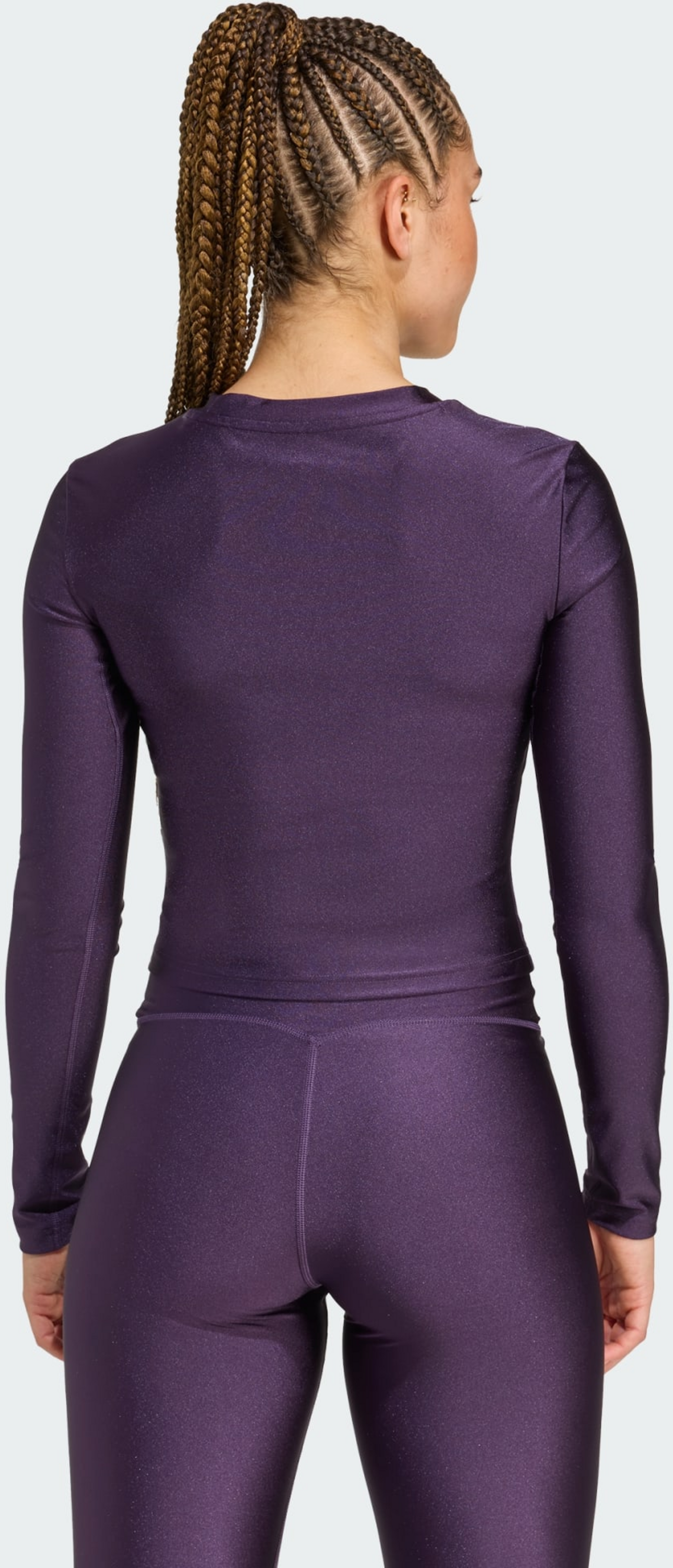 ADIDAS, Adidas Workout Essentials Shine Långärmad T-shirt