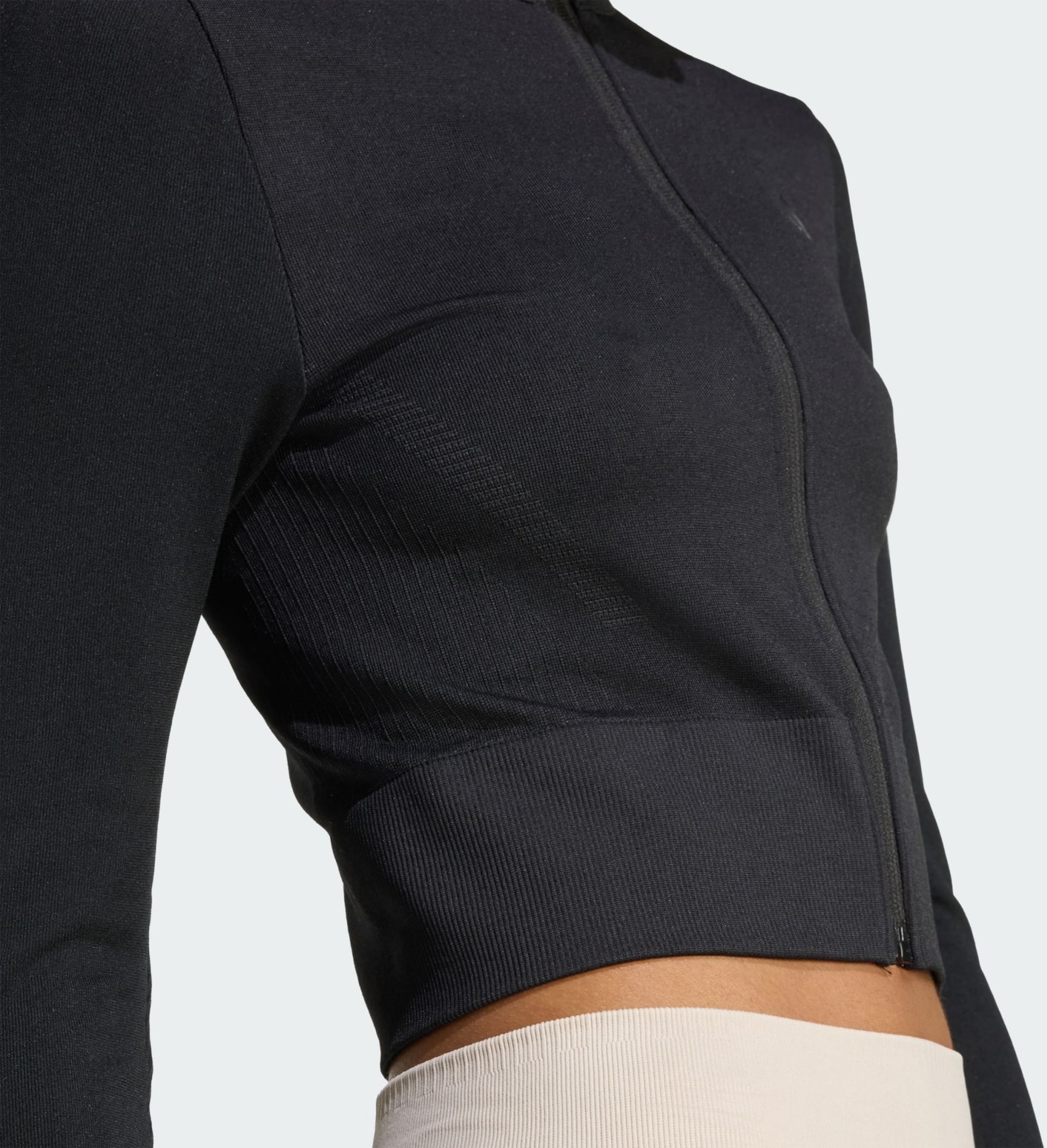 ADIDAS, Adidas Workout Essentials Stickad Jacka Med Hel Dragkedja