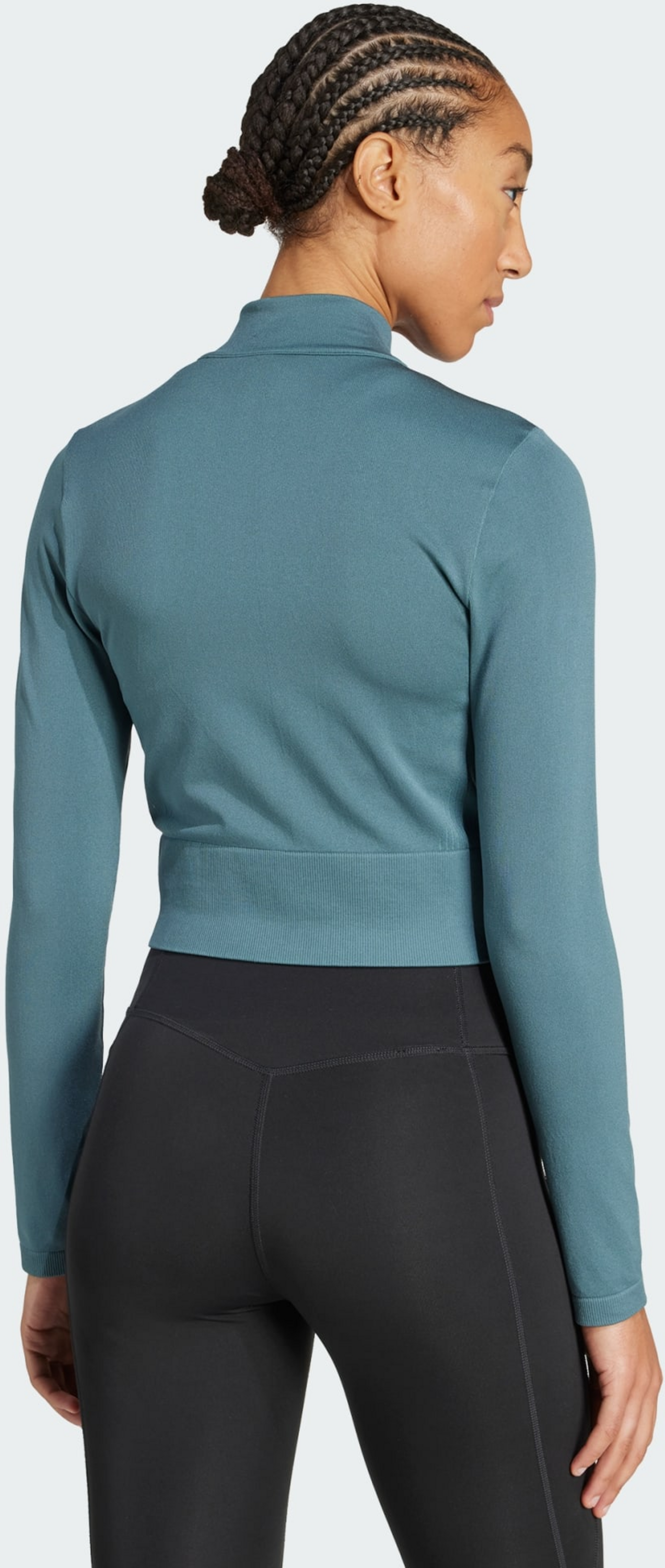 ADIDAS, Adidas Workout Essentials Stickad Jacka Med Hel Dragkedja