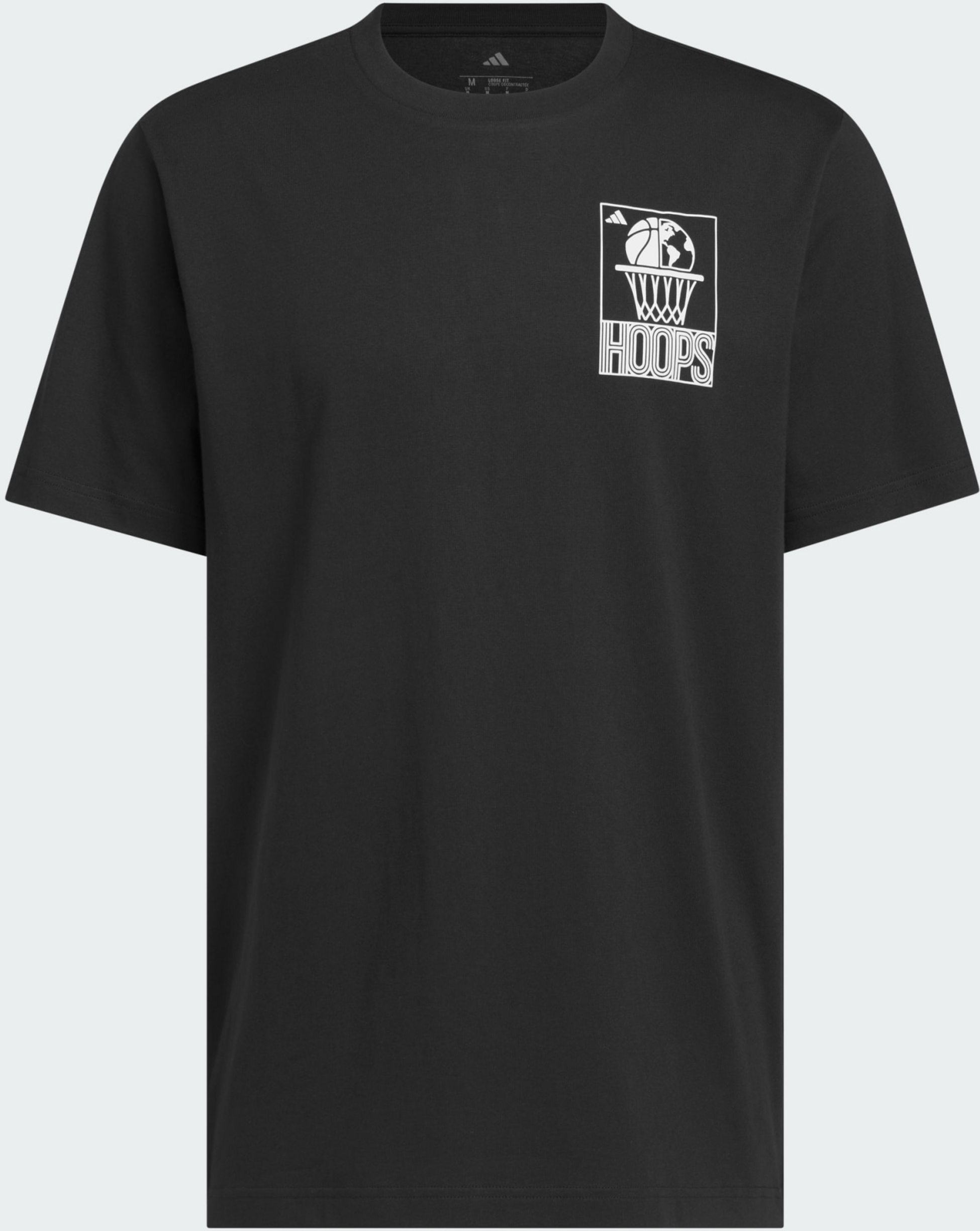 ADIDAS, Adidas World Wide Hoops Graphic T-shirt