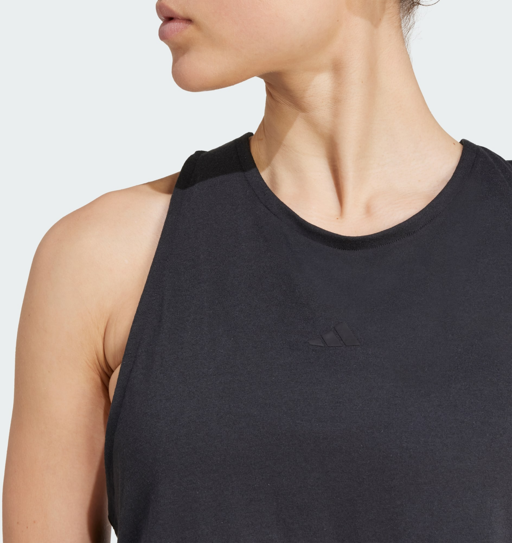 ADIDAS, Adidas Yoga Essentials Cropped Linne