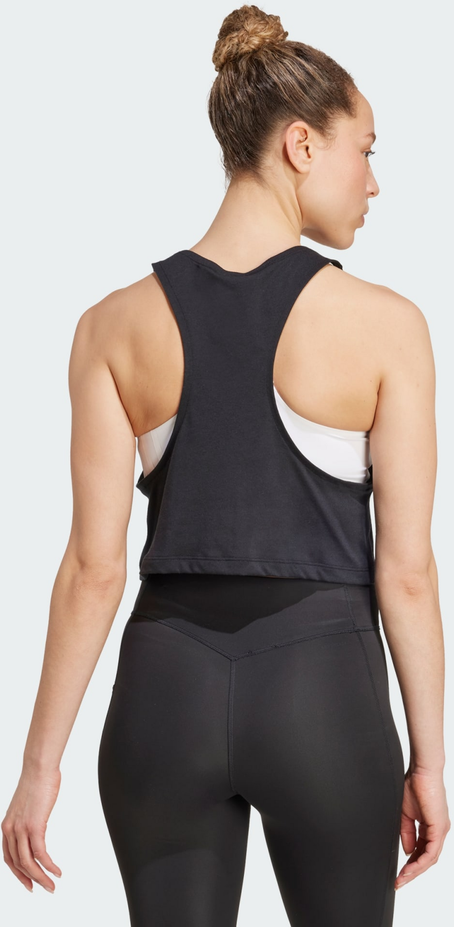 ADIDAS, Adidas Yoga Essentials Cropped Linne