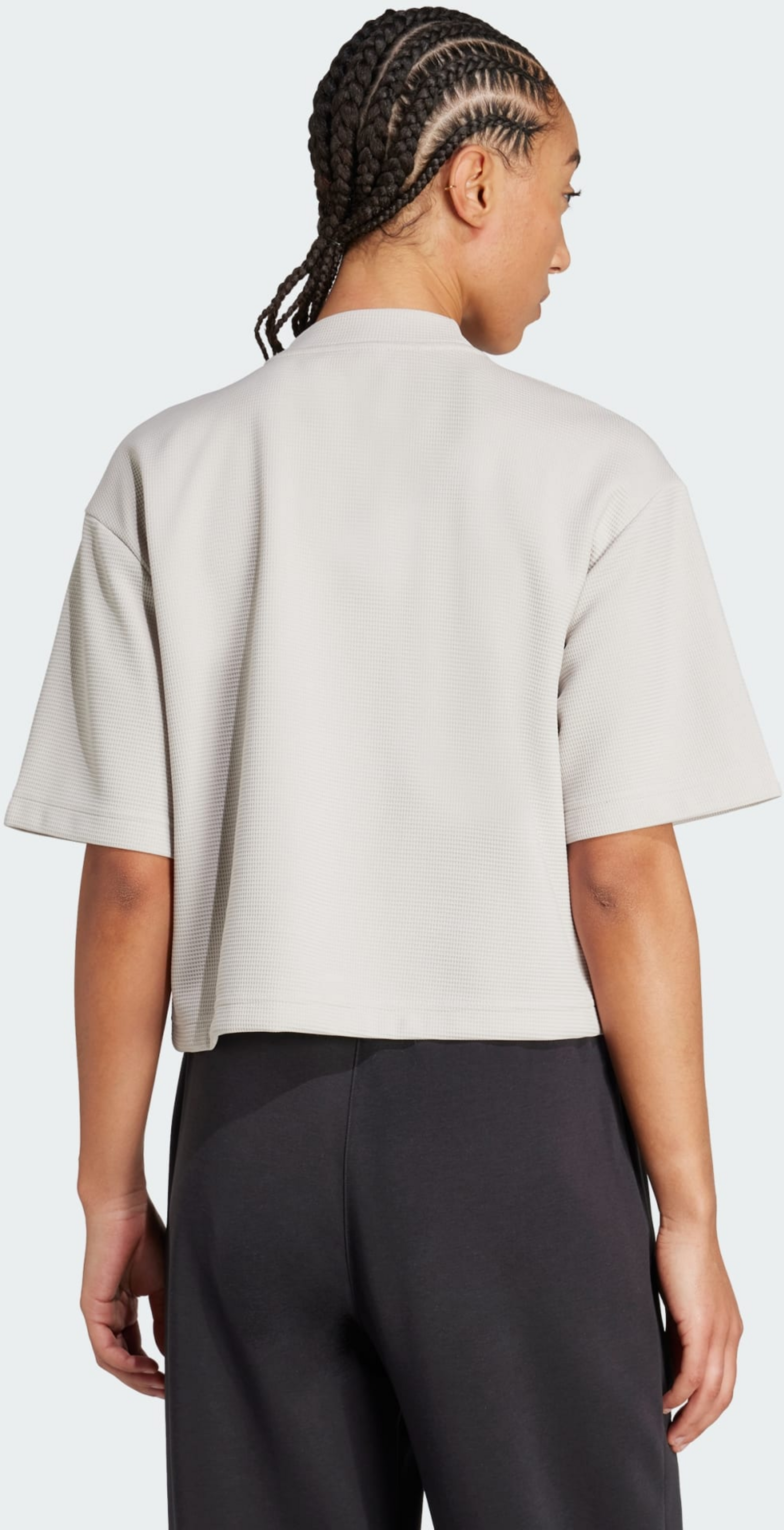 ADIDAS, Adidas Yoga Motion Våffelstickad T-shirt