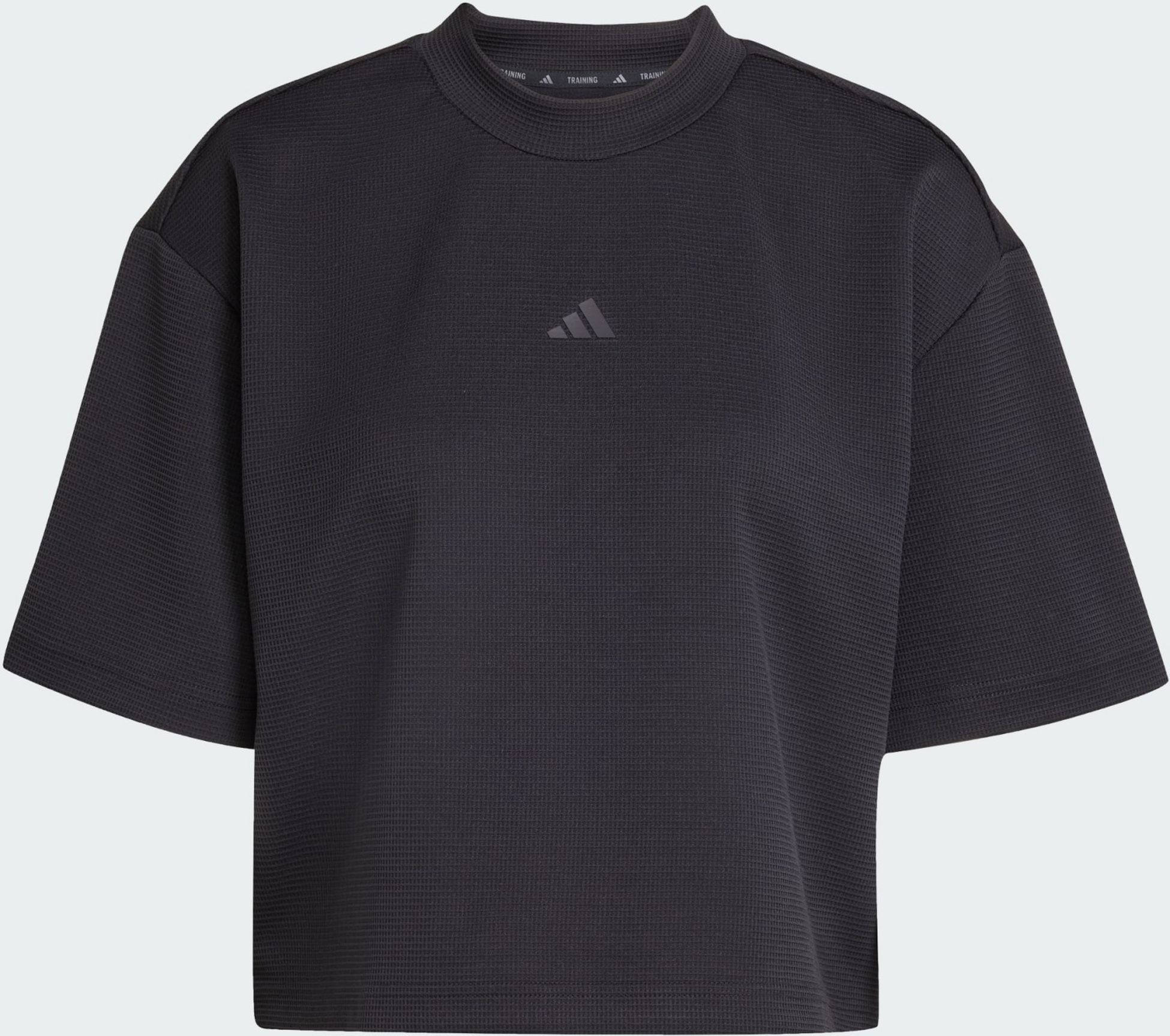 ADIDAS, Adidas Yoga Motion Våffelstickad T-shirt