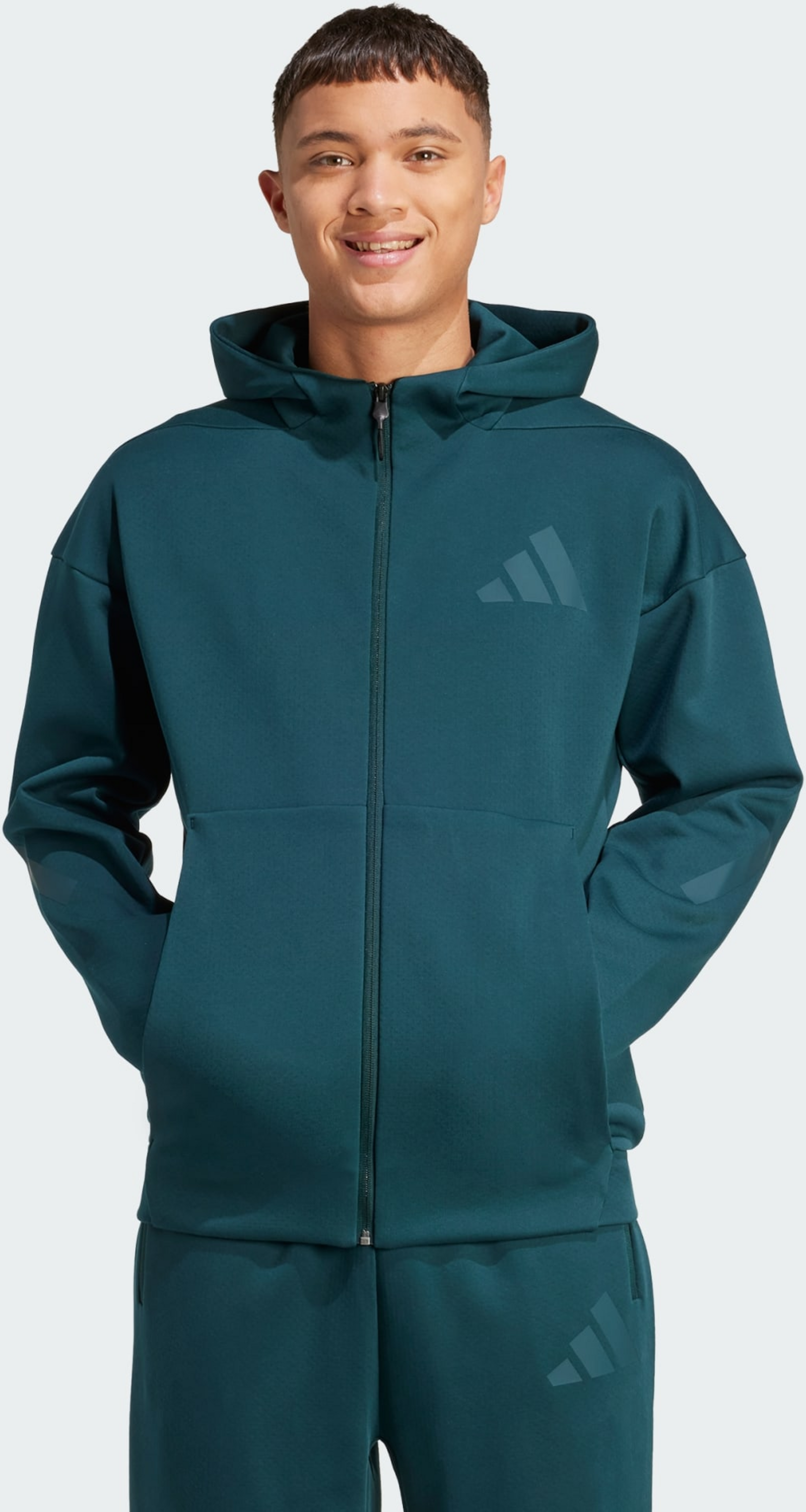 ADIDAS, Adidas Z.n.e. Full-zip Hooded Träningsjacka