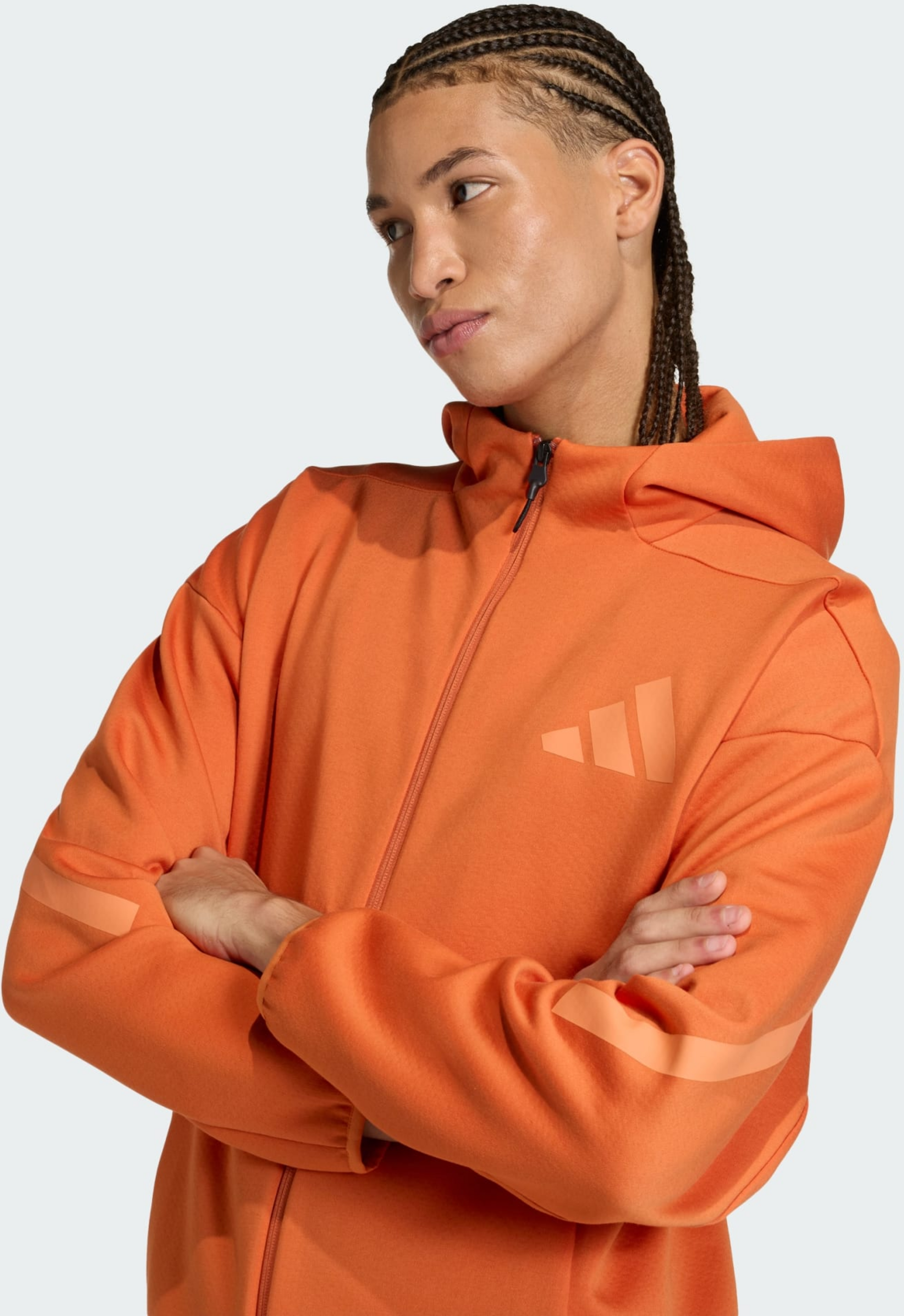 ADIDAS, Adidas Z.n.e. Full-zip Hooded Träningsjacka