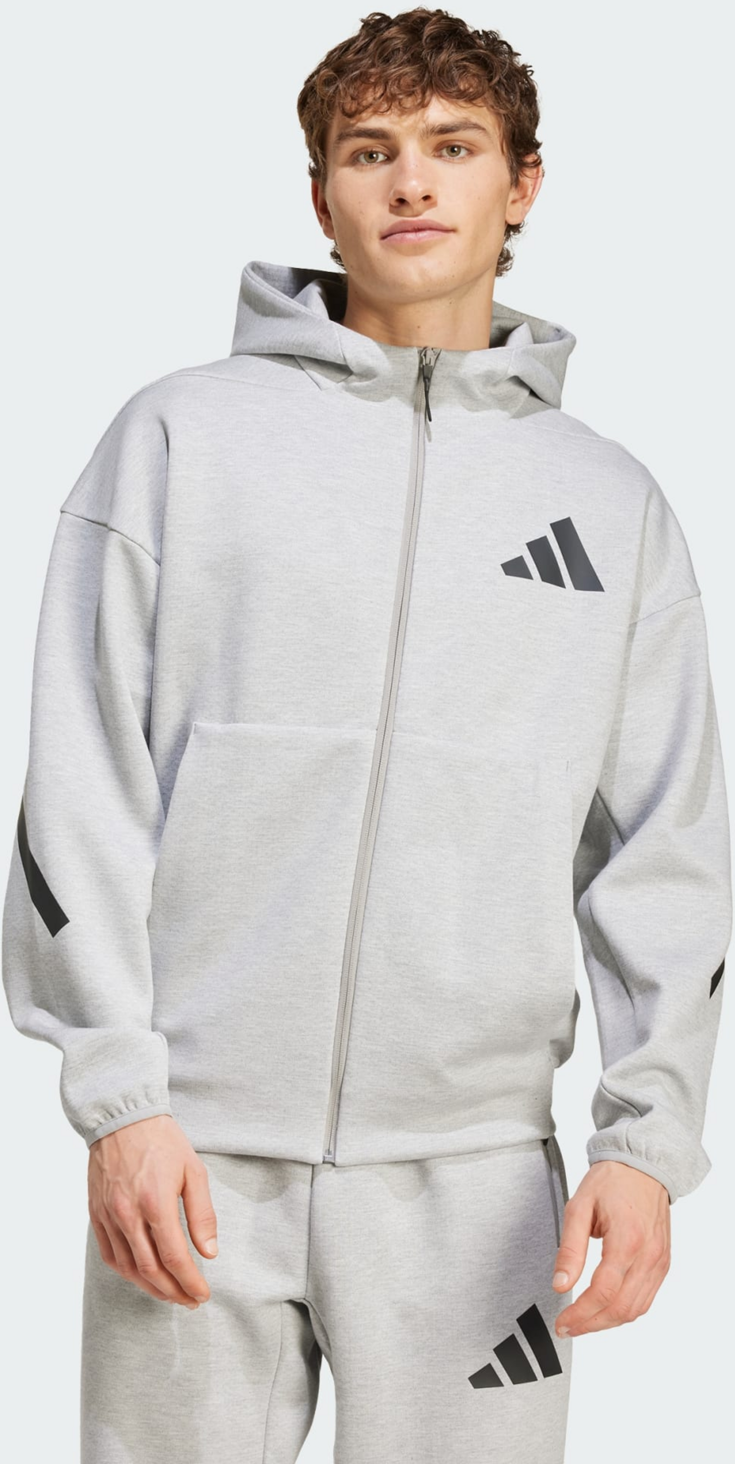 ADIDAS, Adidas Z.n.e. Full-zip Hooded Träningsjacka