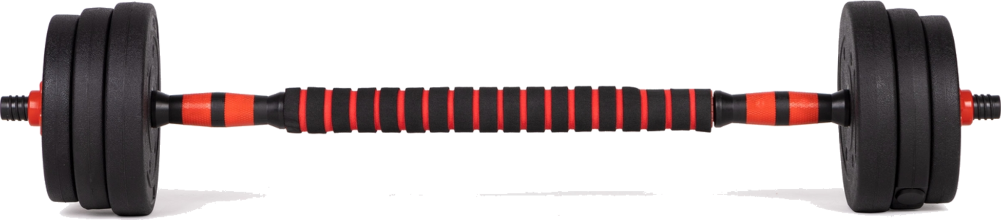 B2X, Adjustable Dumbbells 2x 20kg Barbell Set 40kg Bar