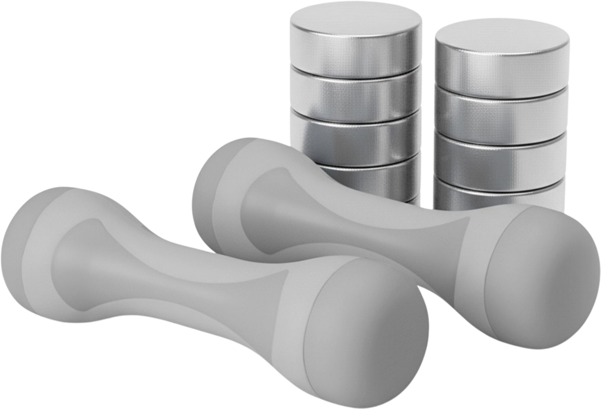 NORTHIX, Adjustable Dumbbells Set, Ergonomic Grip, Home Fitness