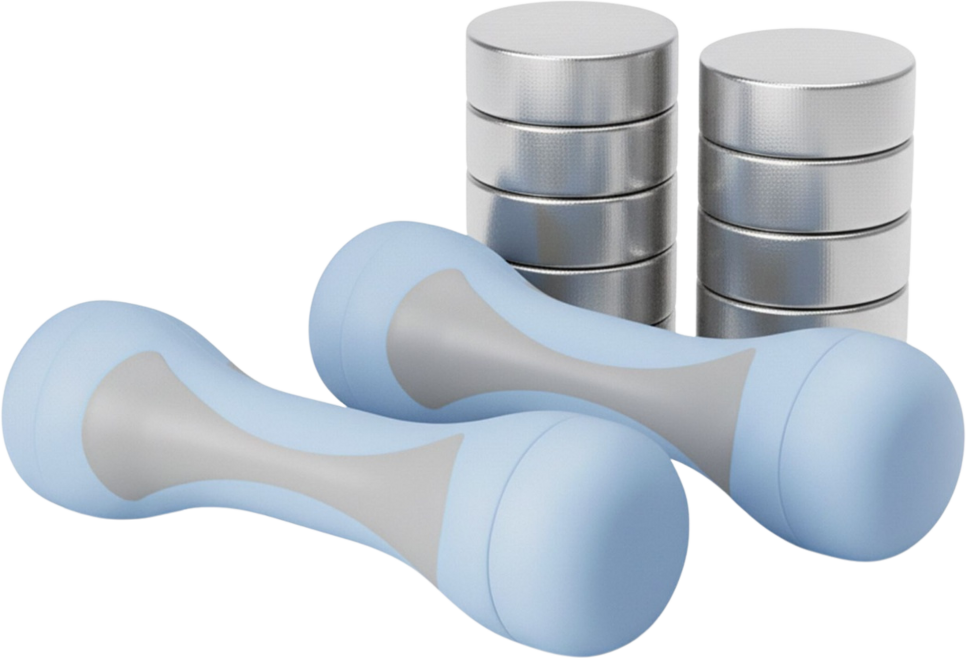 NORTHIX, Adjustable Dumbbells Set &ndash; Ergonomic Grip, Home Fitness