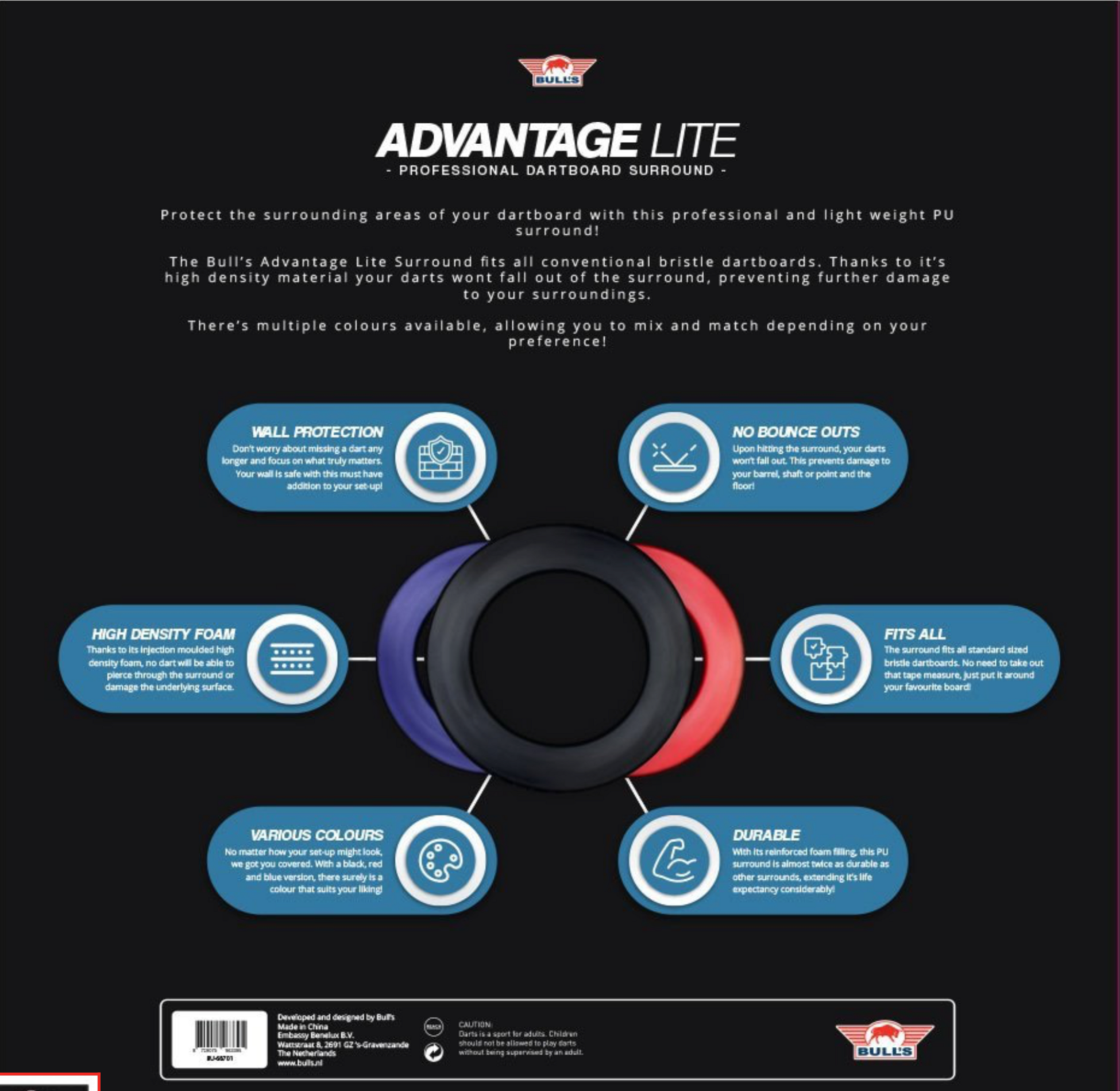 BULLS, Advantage Lite Skyddsring