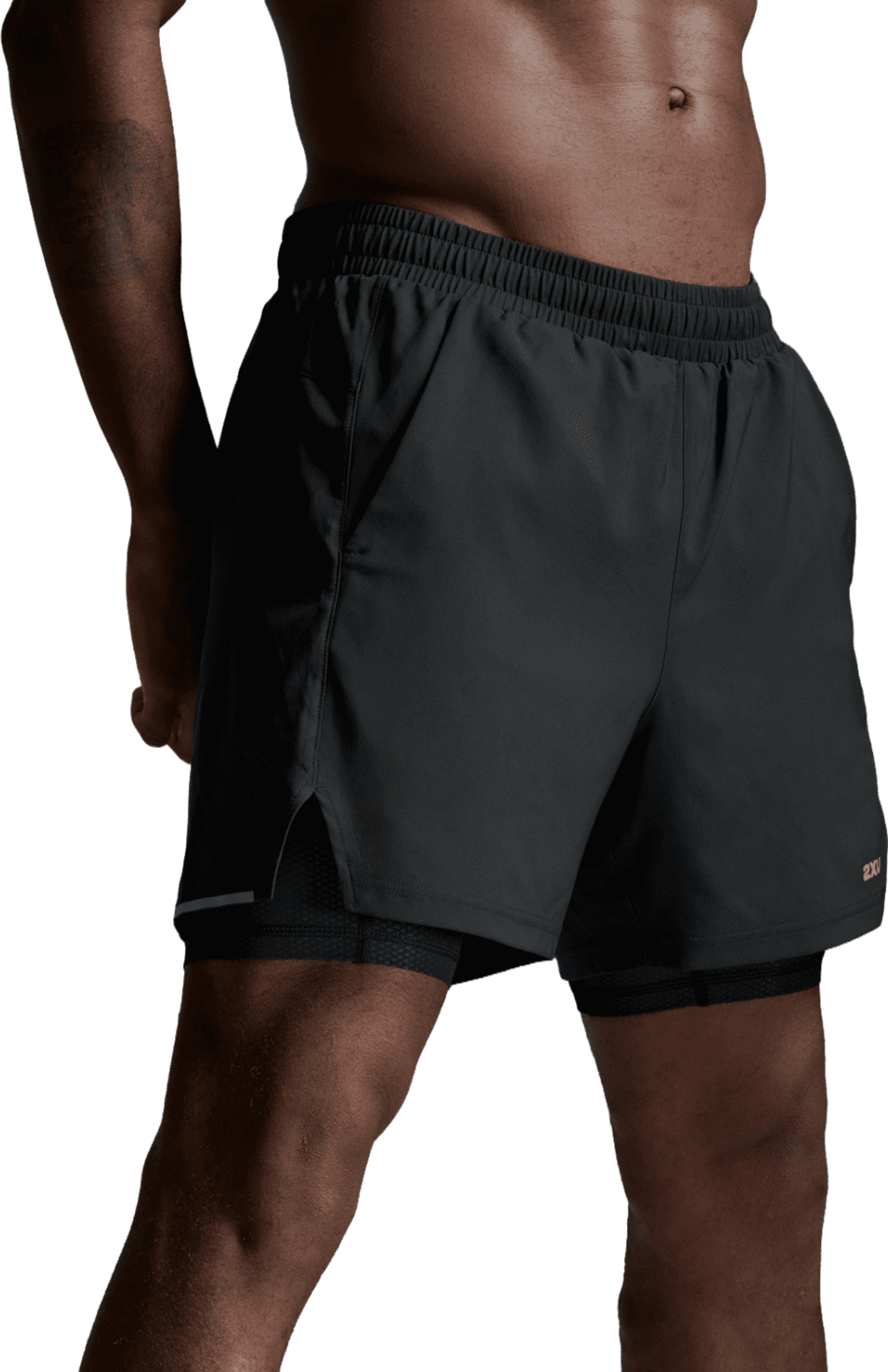 2XU, Aero Mesh 2-in-1 5 Inch Shorts