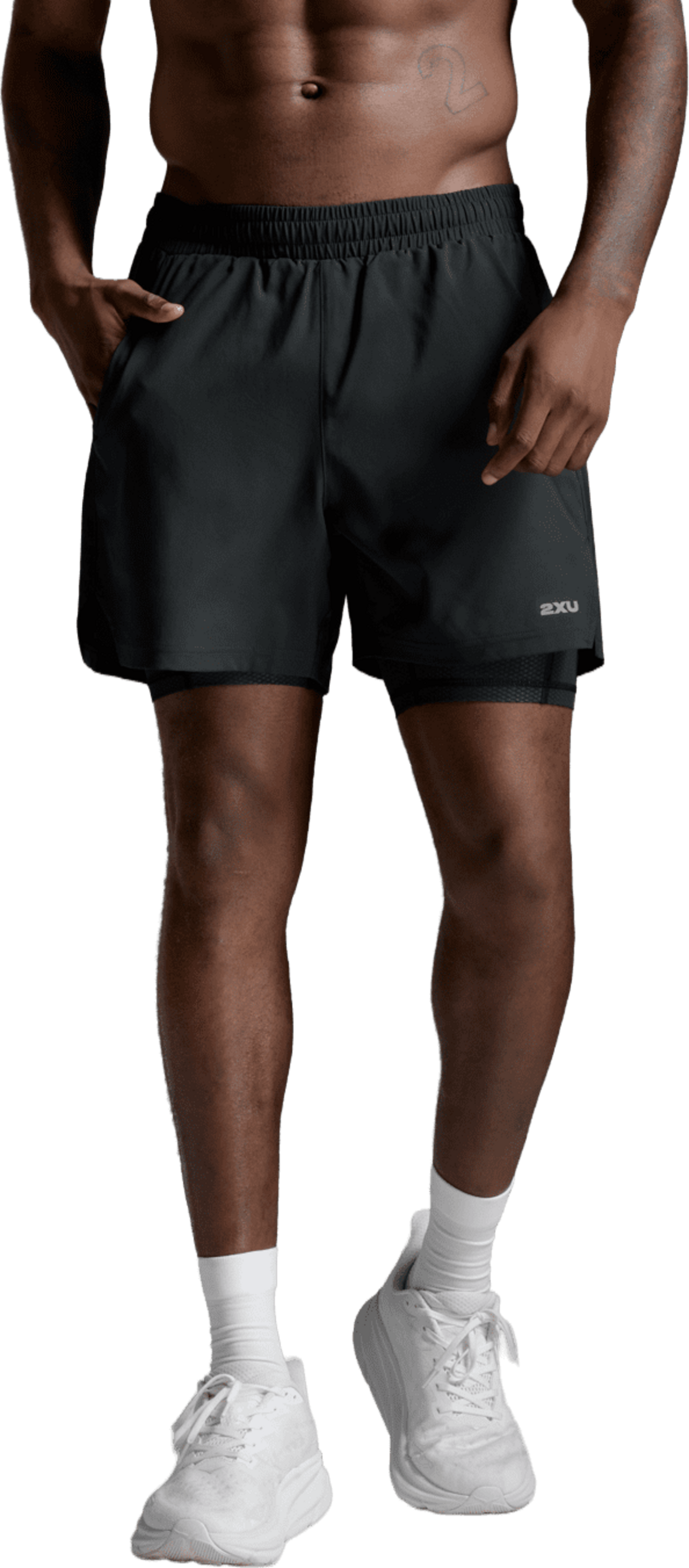 2XU, Aero Mesh 2-in-1 5 Inch Shorts