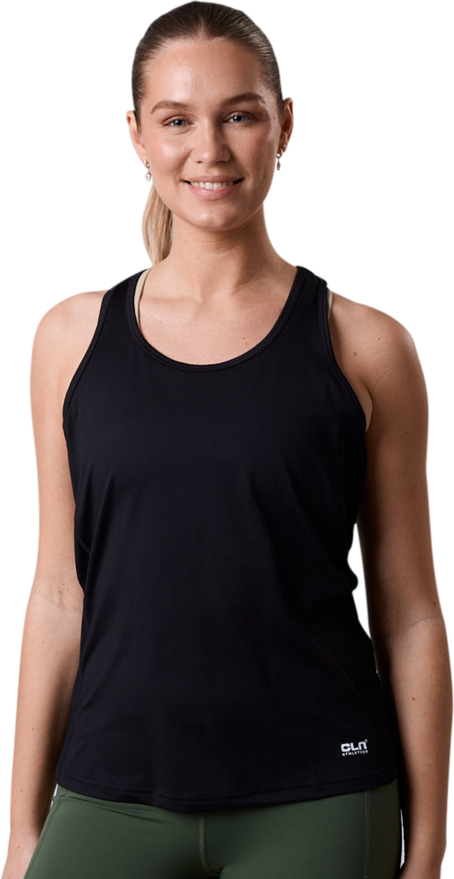 CLN ATHLETICS, Aero Mesh Tank Black