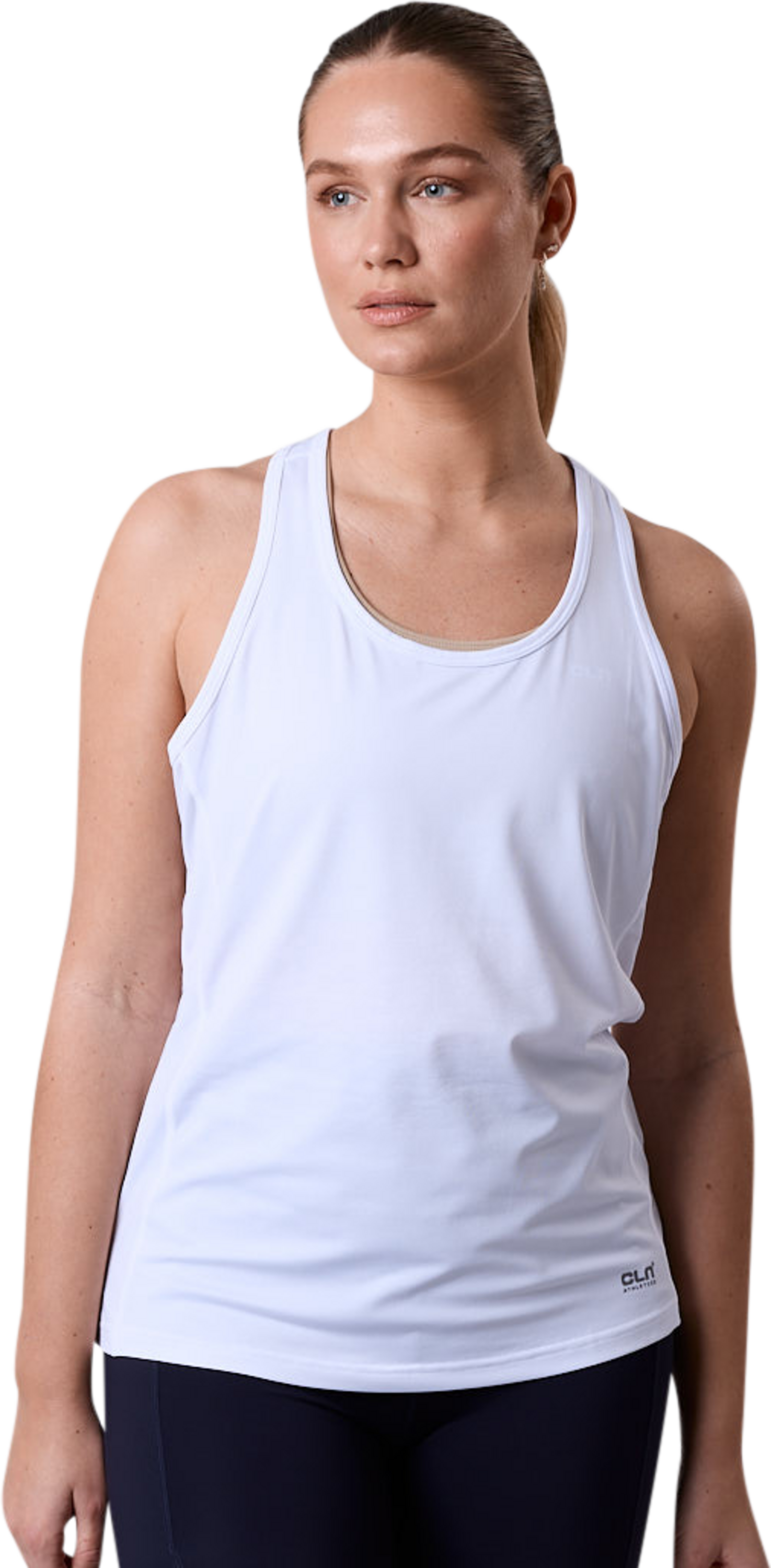 CLN ATHLETICS, Aero Mesh Tank White